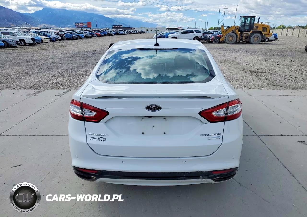 2016 Ford Fusion Titanium VIN:3FA6P0K95GR320304 - 6