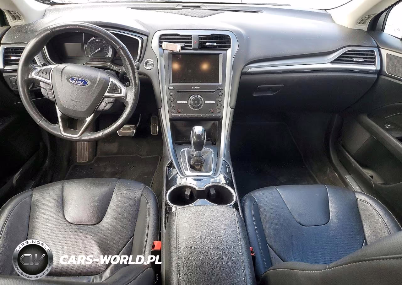 2016 Ford Fusion Titanium VIN:3FA6P0K95GR320304 - 8