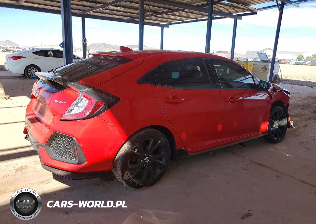 2018 Honda Civic Sport VIN:SHHFK7H46JU420125 - 3