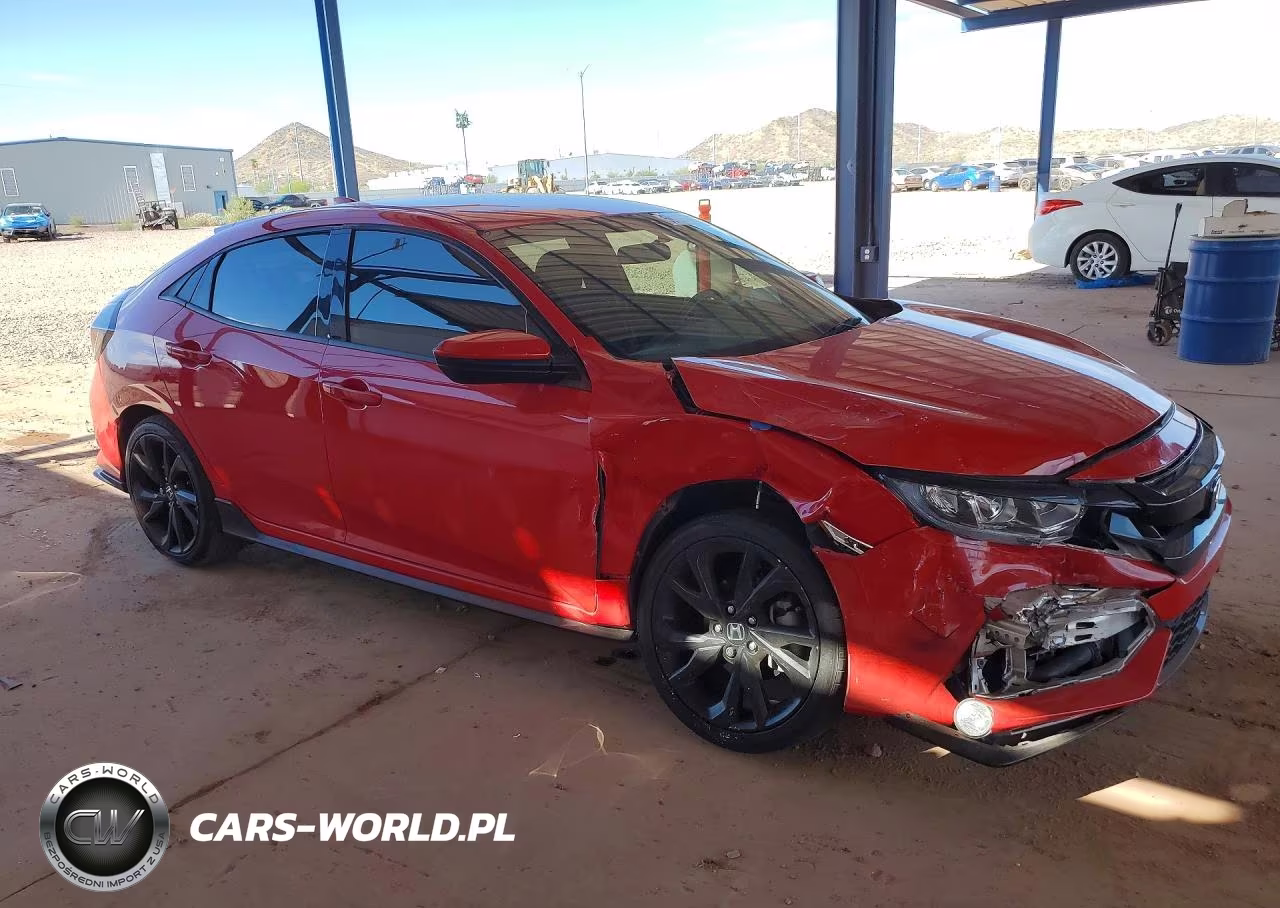 2018 Honda Civic Sport VIN:SHHFK7H46JU420125 - 4