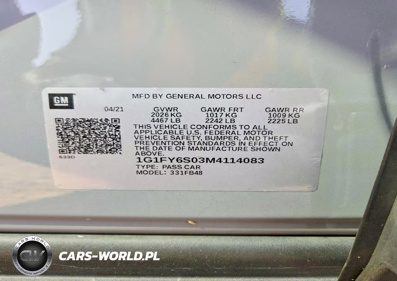 2021 Chevrolet Bolt Ev Lt VIN:1G1FY6S03M4114083 - 13