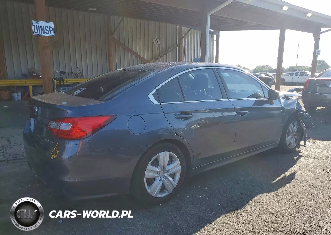 2015 Subaru Legacy 2.5I VIN:4S3BNBA69F3034325 - 3