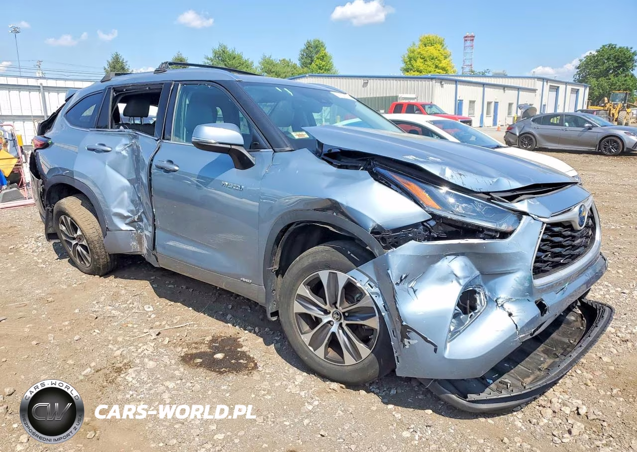 2021 Toyota Highlander Hybrid Xle VIN:5TDHBRCH4MS022881 - 4