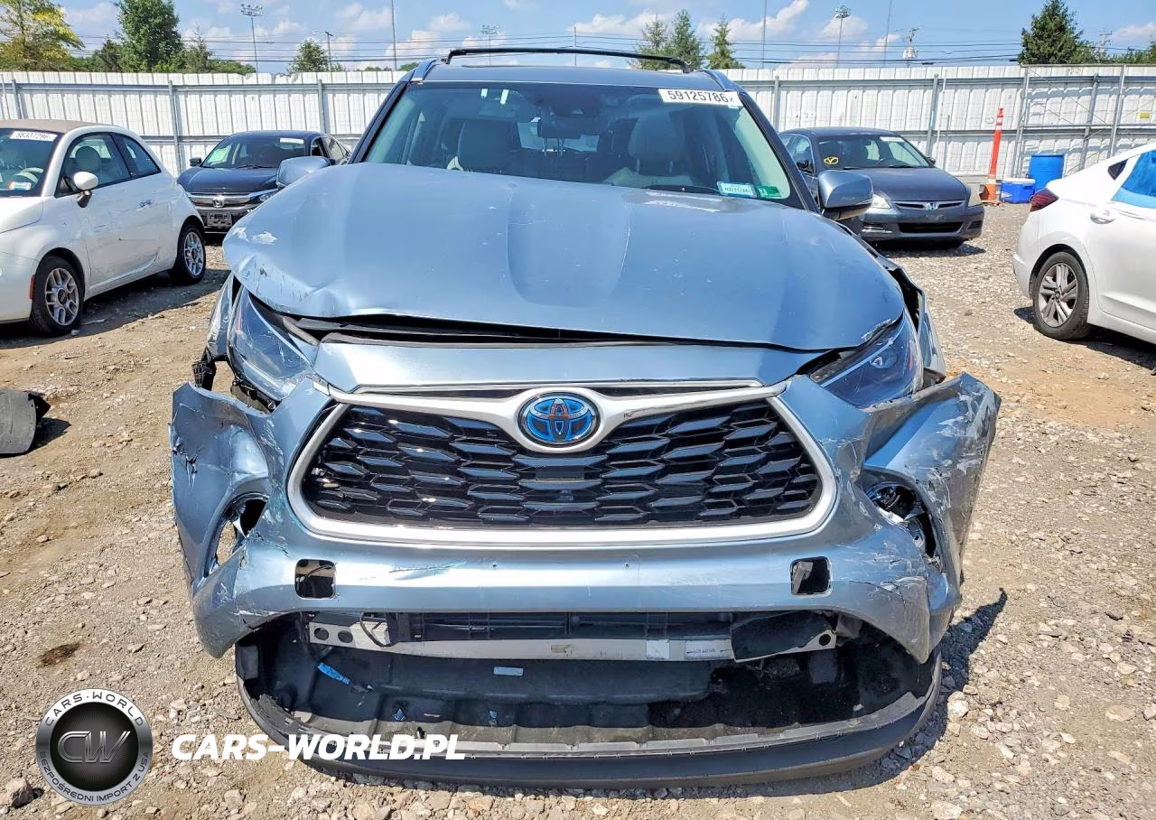 2021 Toyota Highlander Hybrid Xle VIN:5TDHBRCH4MS022881 - 5