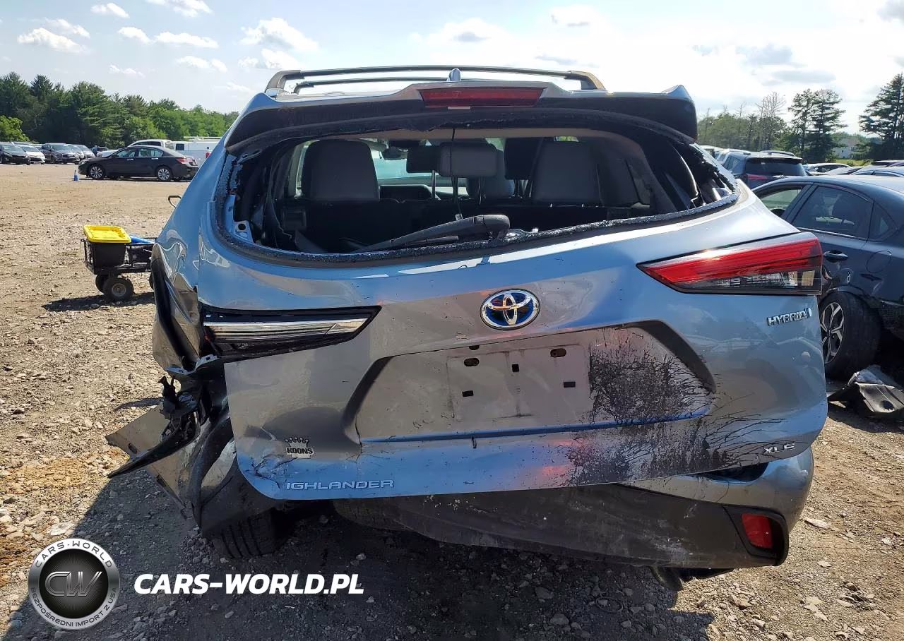 2021 Toyota Highlander Hybrid Xle VIN:5TDHBRCH4MS022881 - 6