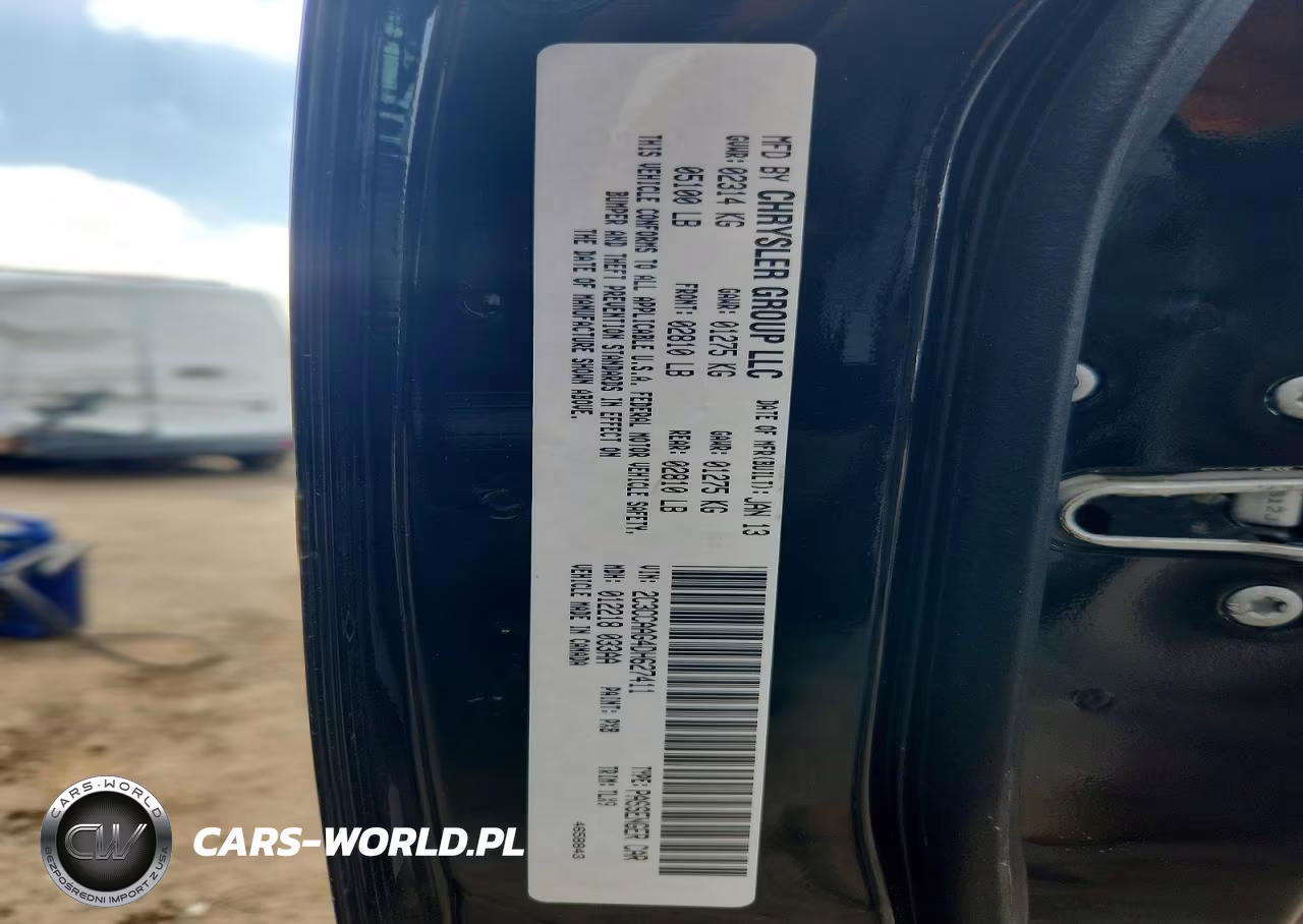 2013 Chrysler 300 VIN:2C3CCAAG4DH627411 - 12