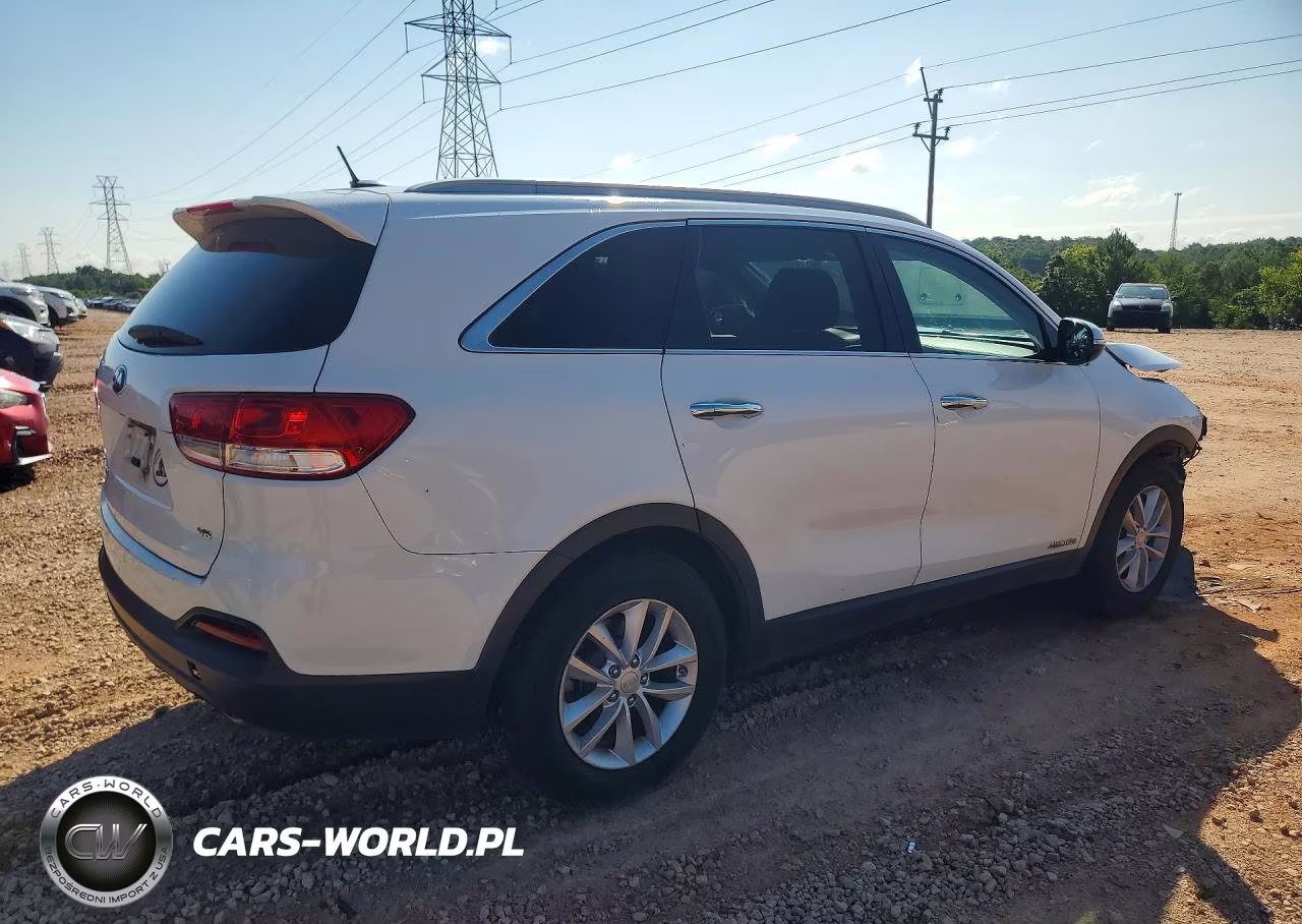 2017 Kia Sorento Lx V6 VIN:5XYPGDA55HG216928 - 3