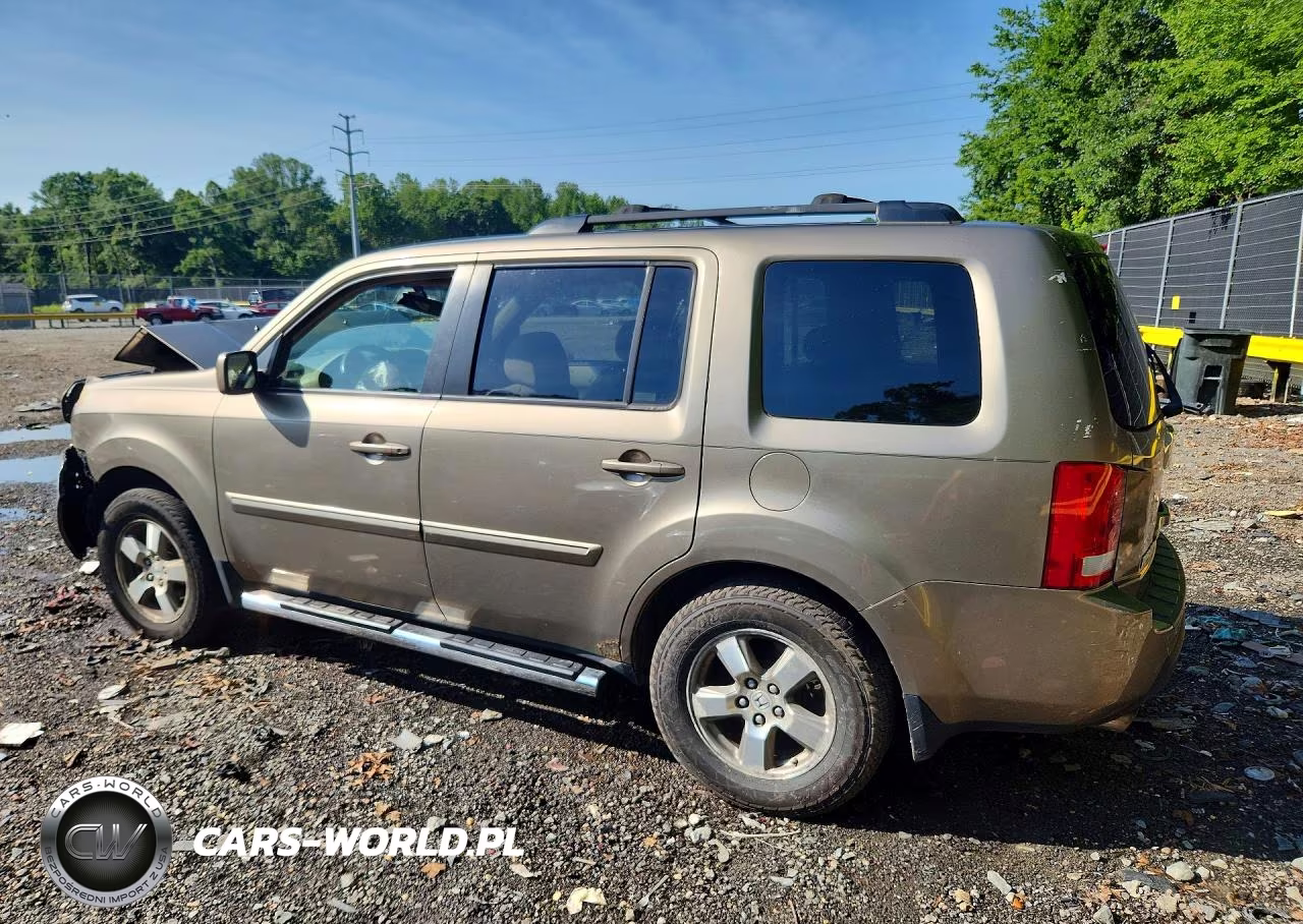 2009 Honda Pilot Exl VIN:5FNYF485X9B019128 - 2