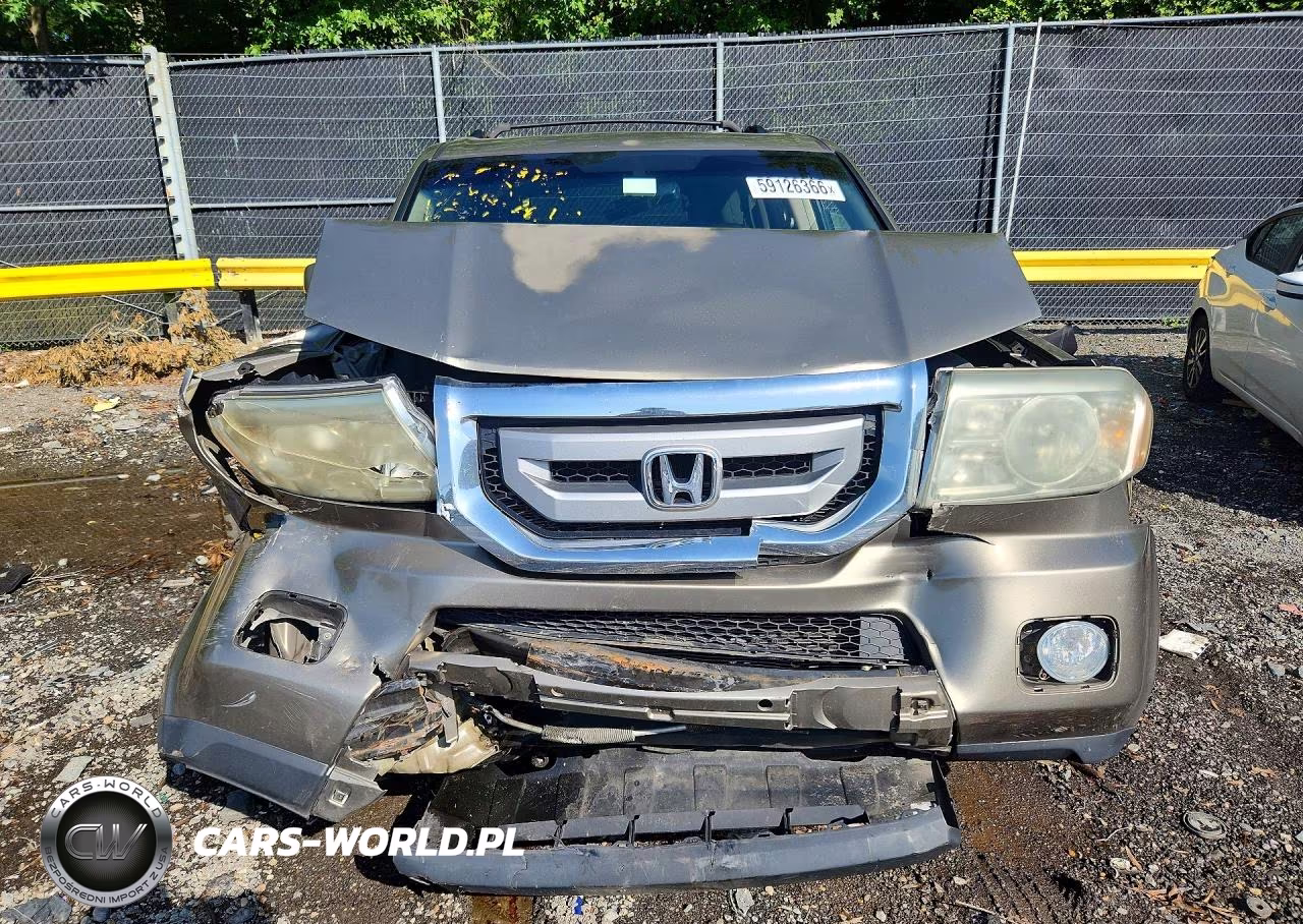 2009 Honda Pilot Exl VIN:5FNYF485X9B019128 - 5