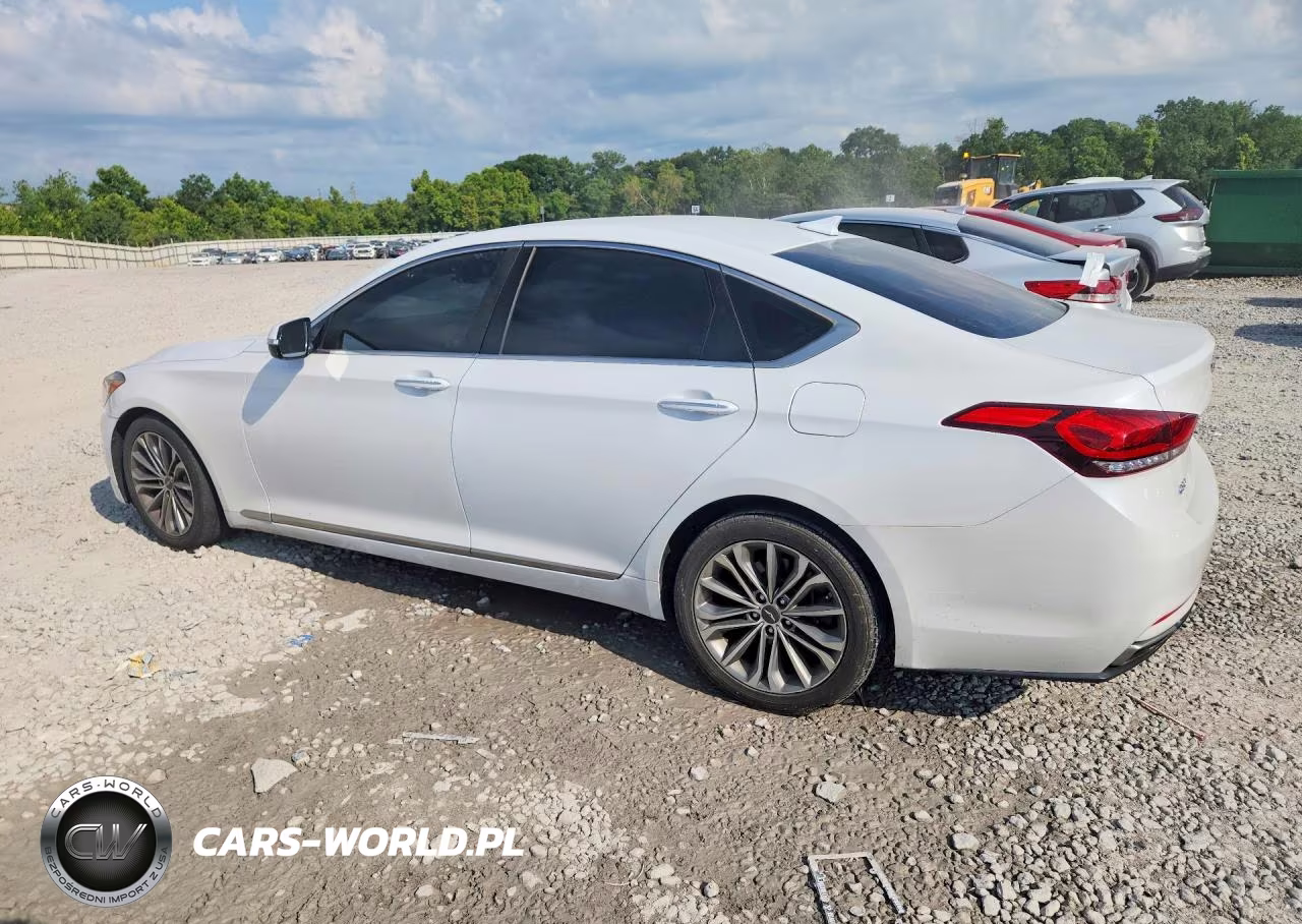 2017 Genesis G80 3.8 VIN:KMHGN4JE4HU191407 - 2