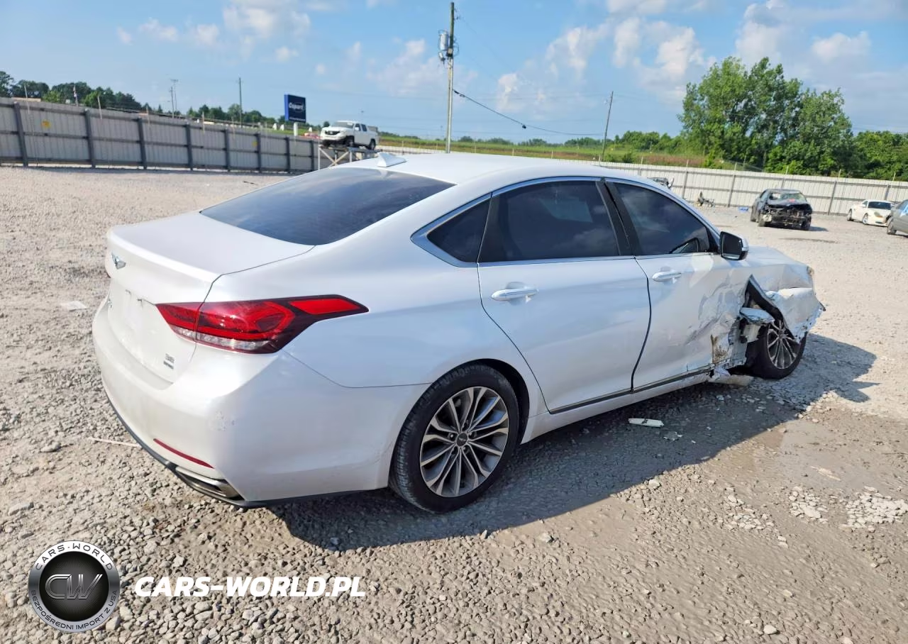 2017 Genesis G80 3.8 VIN:KMHGN4JE4HU191407 - 3