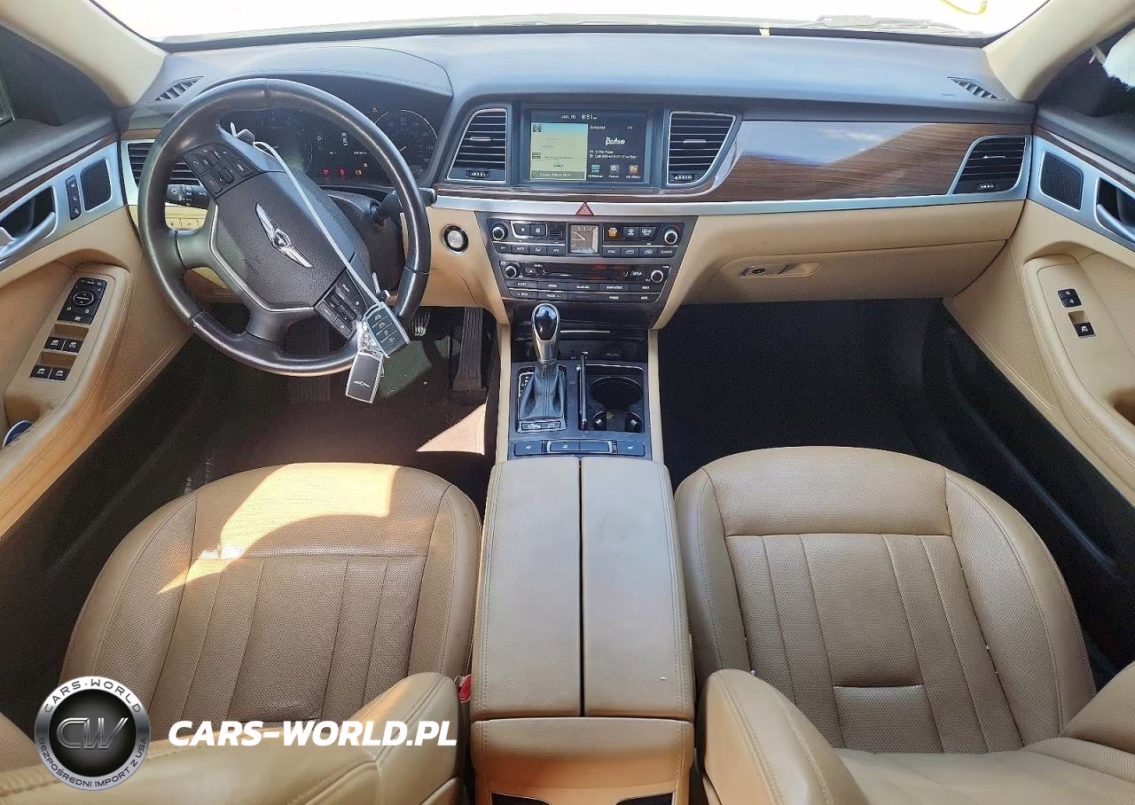 2017 Genesis G80 3.8 VIN:KMHGN4JE4HU191407 - 8