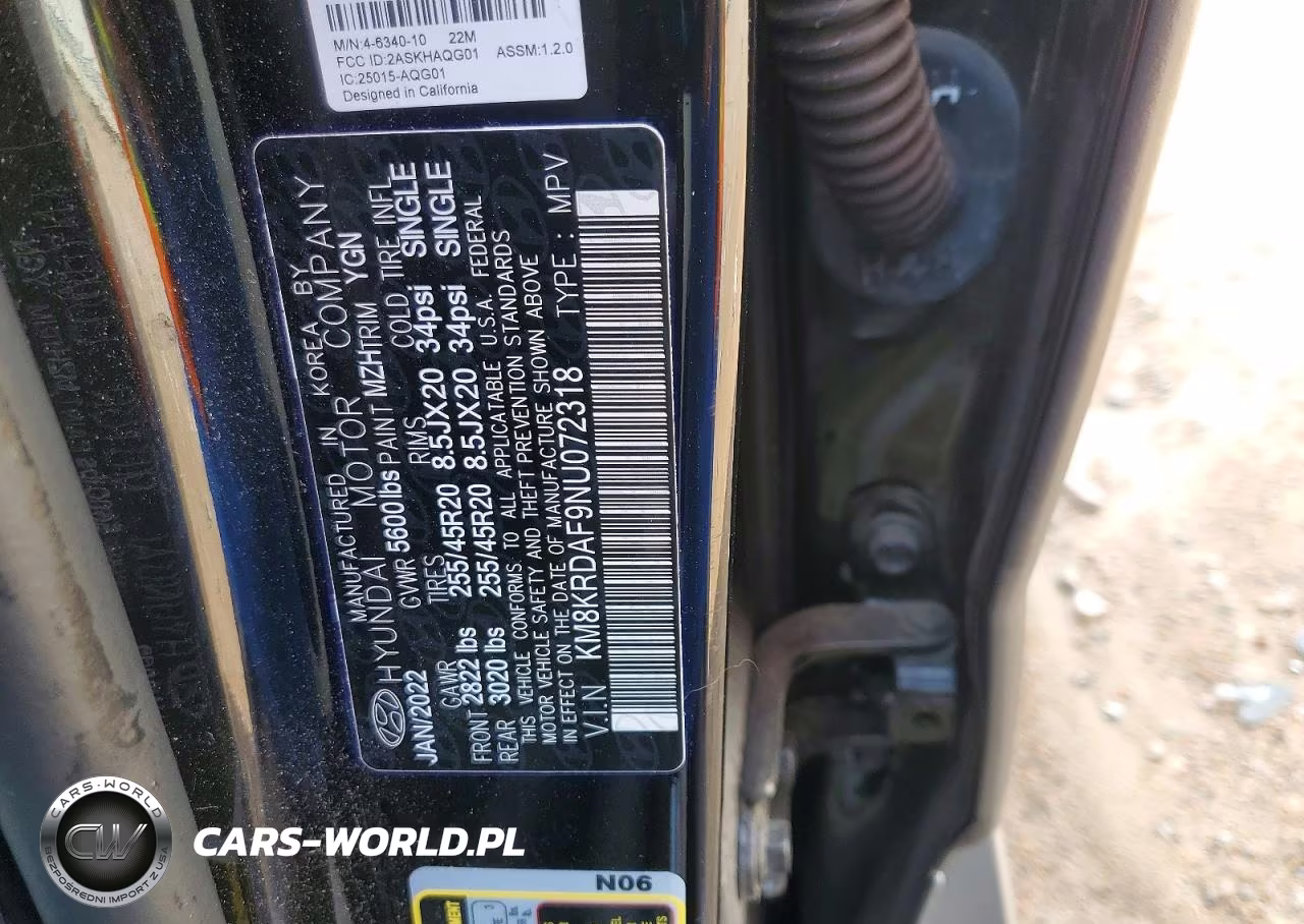 2022 Hyundai Ioniq 5 Limited VIN:KM8KRDAF9NU072318 - 12