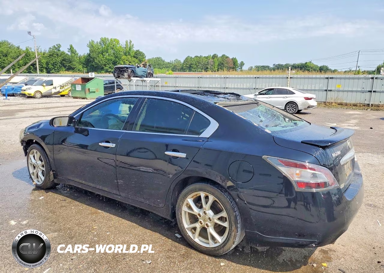 2012 Nissan Maxima S-Sv VIN:1N4AA5AP0CC851086 - 2