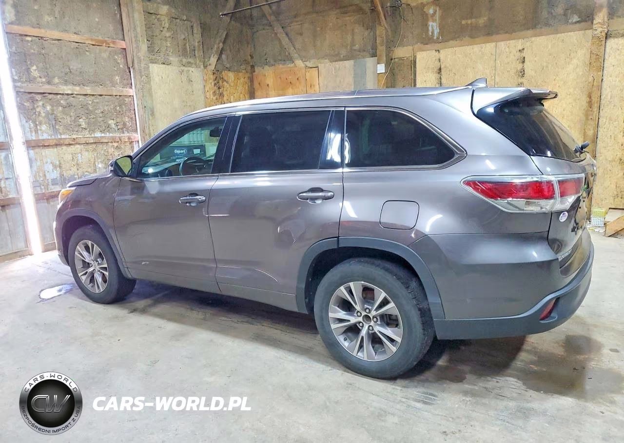 2015 Toyota Highlander Xle VIN:5TDKKRFHXFS112895 - 2