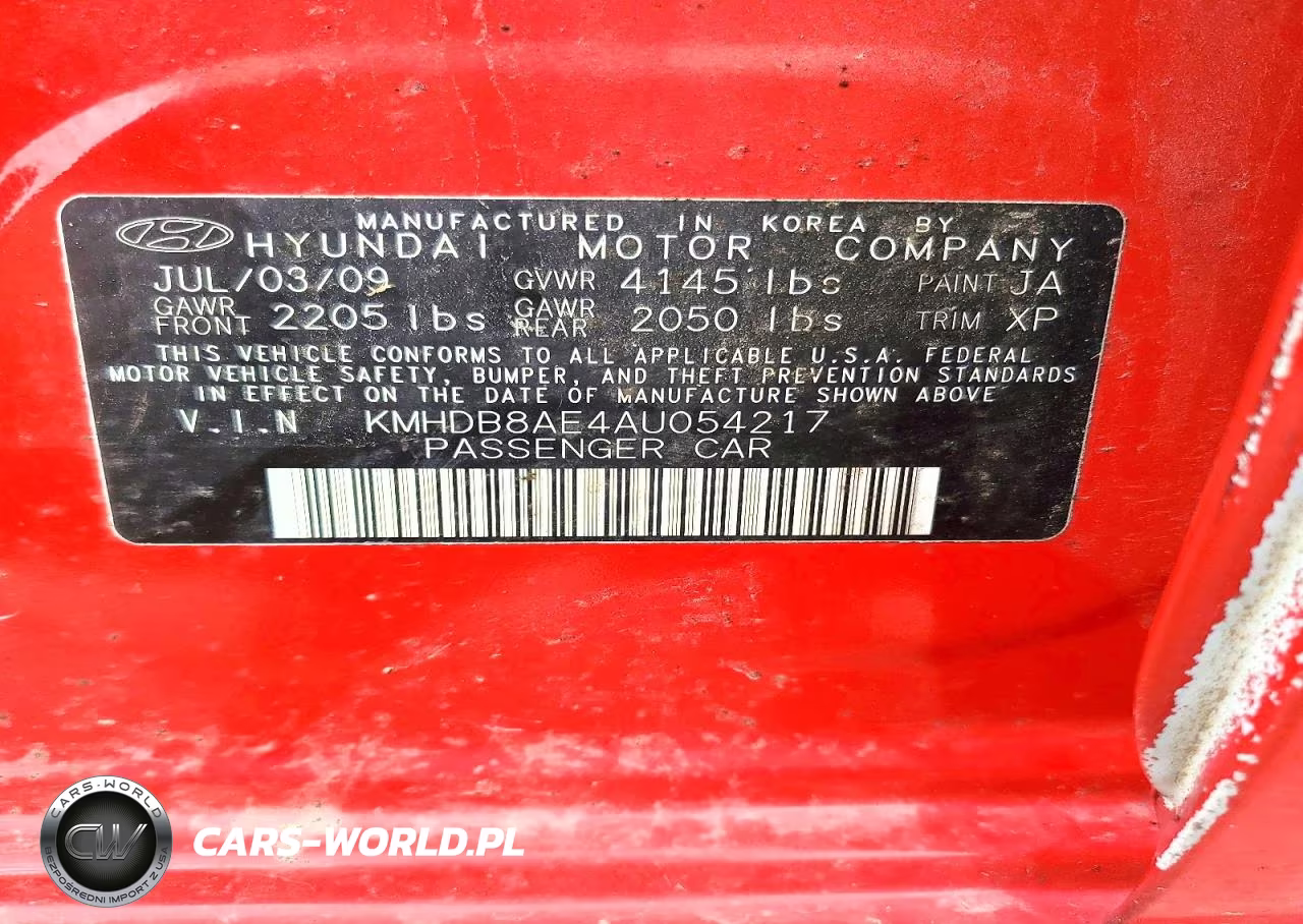 2010 Hyundai Elantra Touring Gls VIN:KMHDB8AE4AU054217 - 12