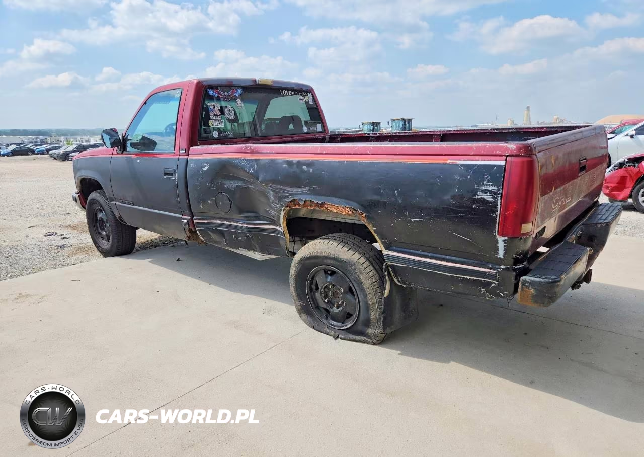 1990 GMC Sierra K1500 VIN:1GTDK14K01Z507140 - 2