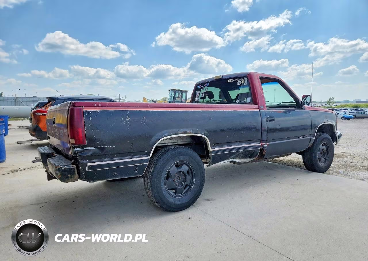 1990 GMC Sierra K1500 VIN:1GTDK14K01Z507140 - 3