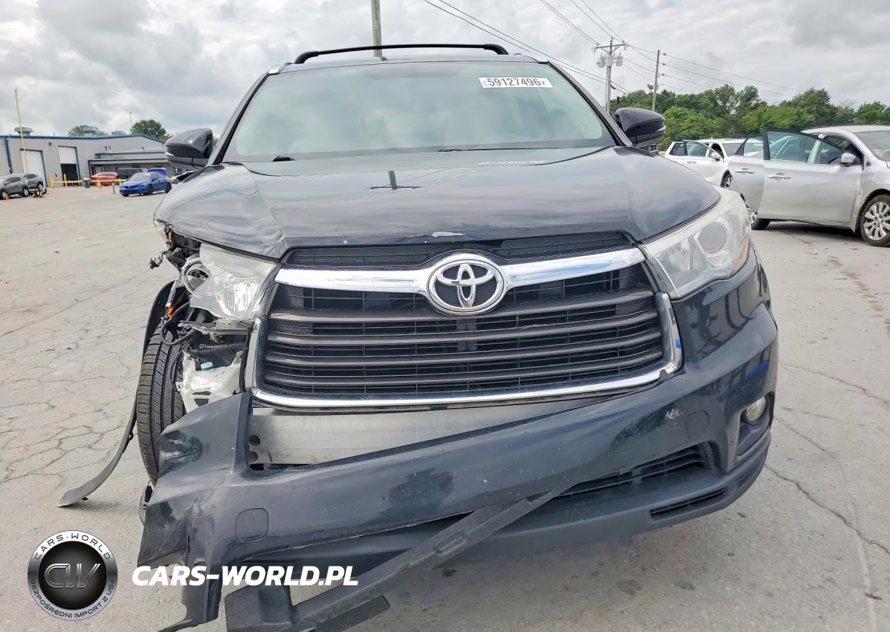2016 Toyota Highlander Xle VIN:5TDJKRFH8GS330606 - 5