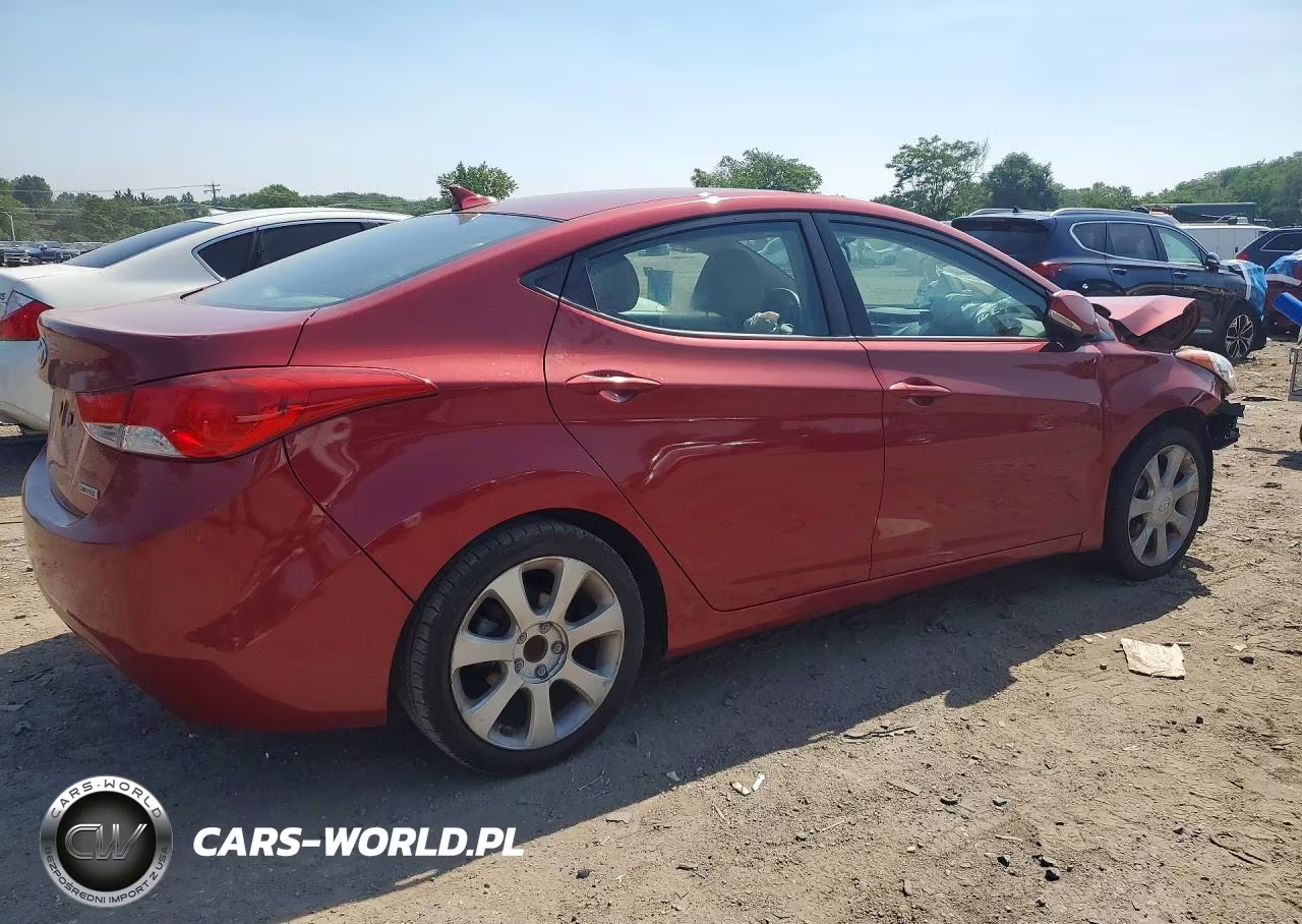2012 Hyundai Elantra Limited VIN:KMHDH4AE4CU463862 - 3