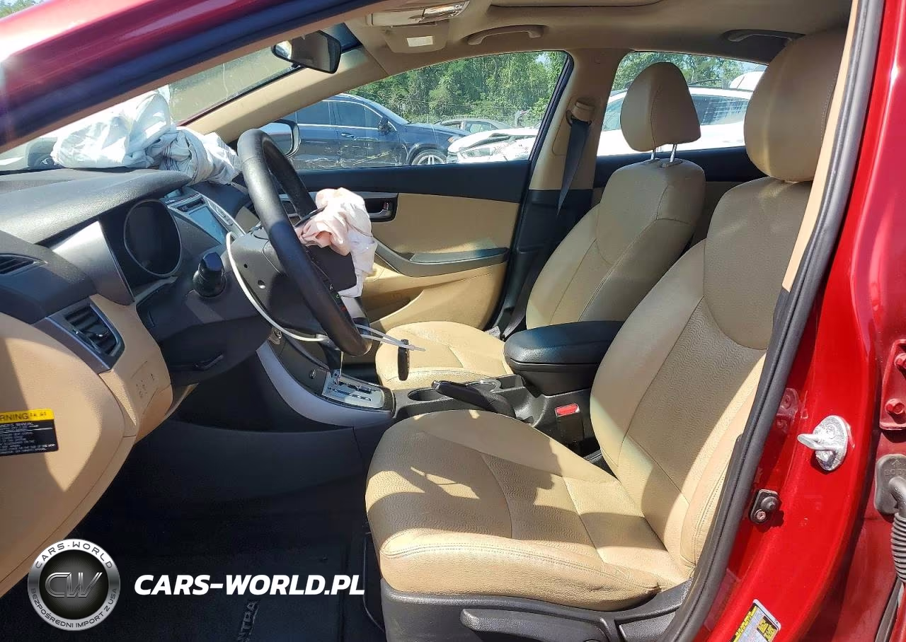 2012 Hyundai Elantra Limited VIN:KMHDH4AE4CU463862 - 7