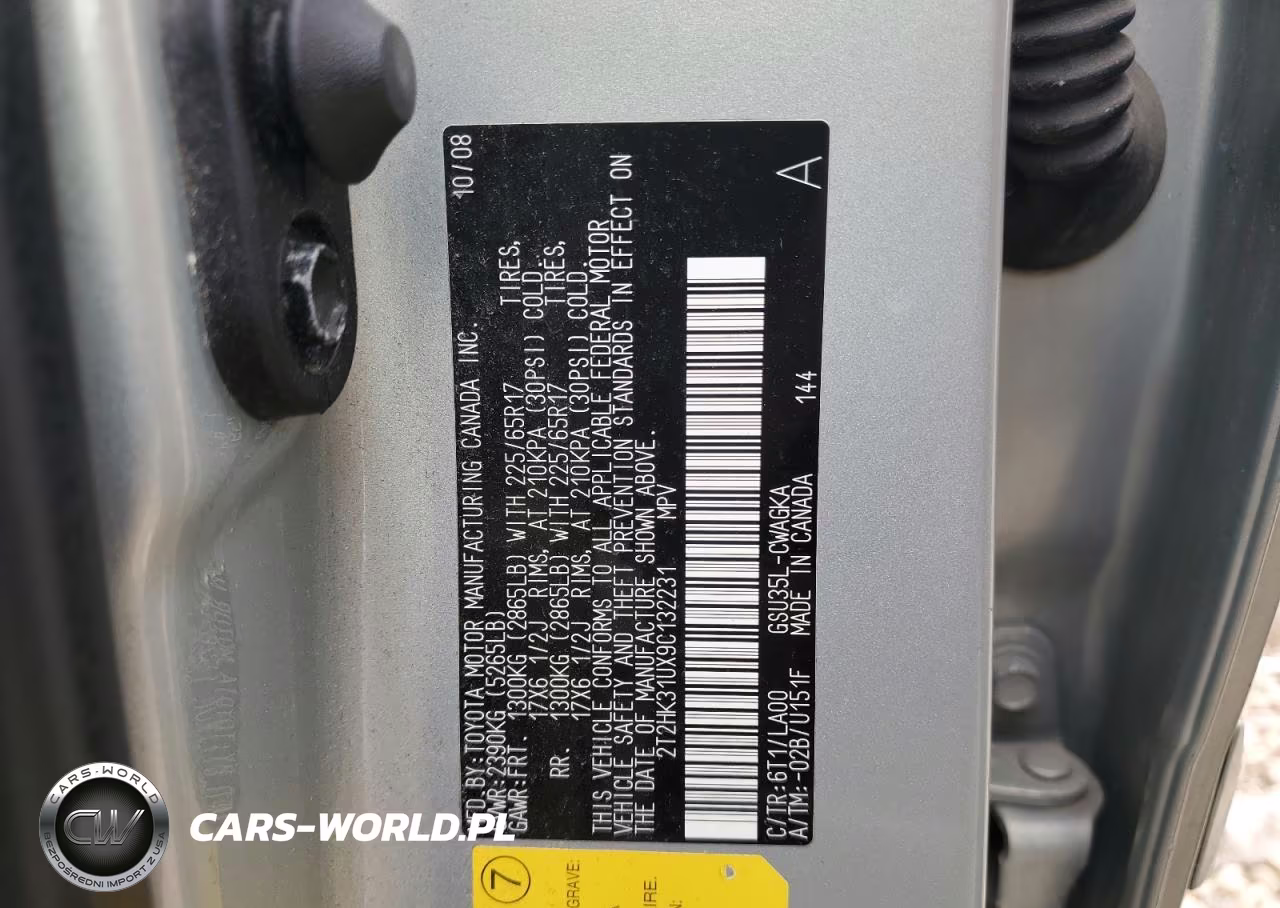 2009 Lexus Rx 350 VIN:2T2HK31UX9C132231 - 12