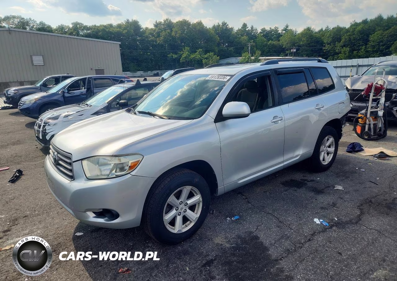 2010 Toyota Highlander Base VIN:5TDBK3EH9AS031216 - 1