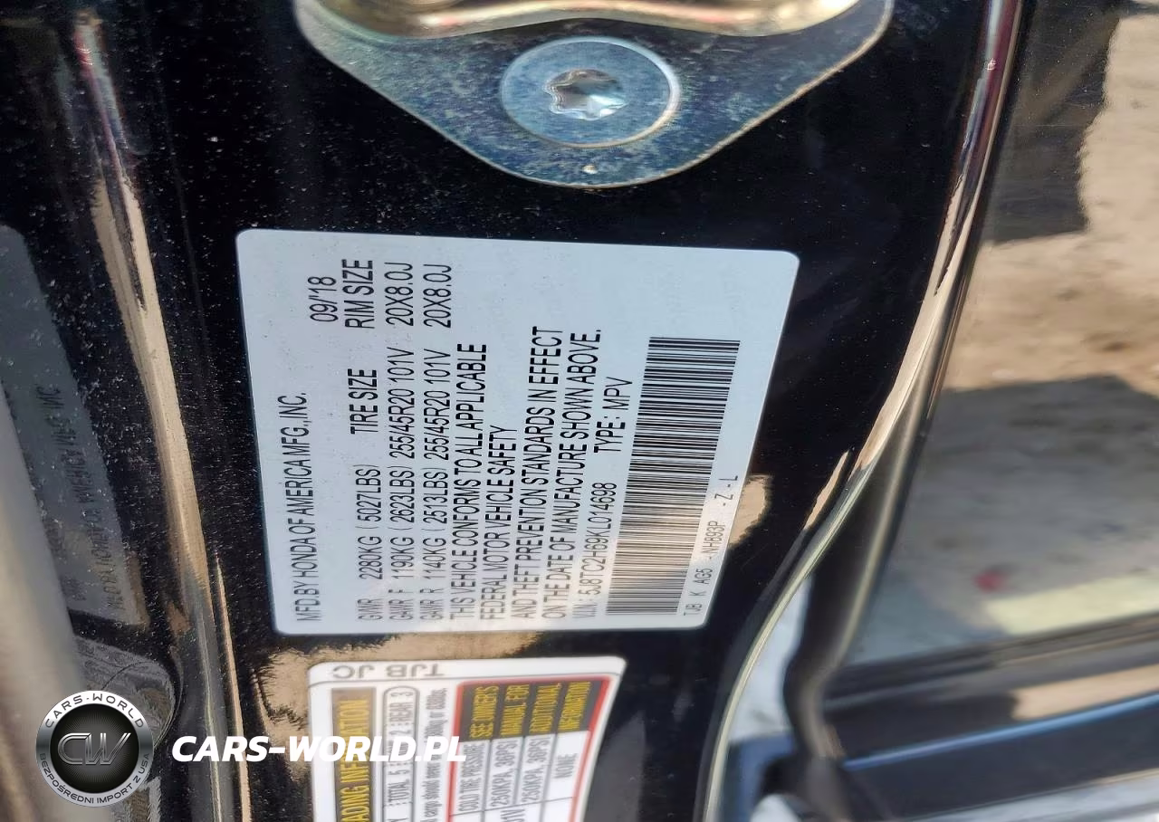 2019 Acura Rdx A-Spec VIN:5J8TC2H69KL014698 - 13