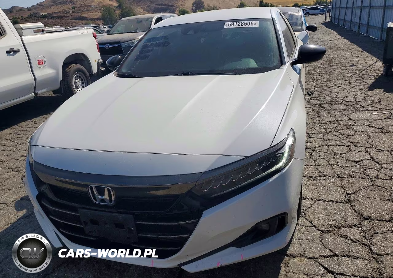 2021 Honda Accord Sport VIN:1HGCV1F32MA078366 - 5