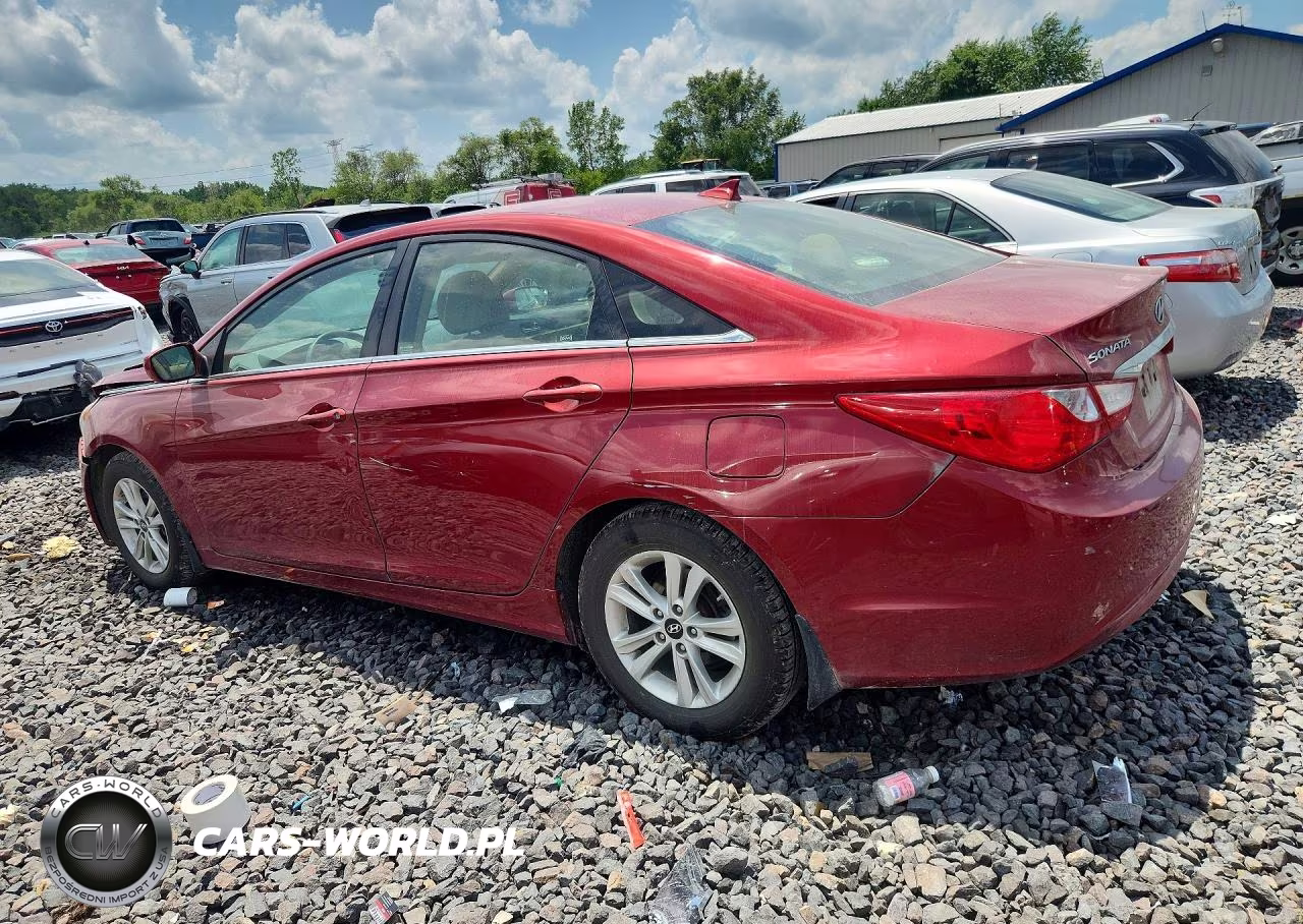 2013 Hyundai Sonata Gls VIN:5NPEB4AC3DH554481 - 2