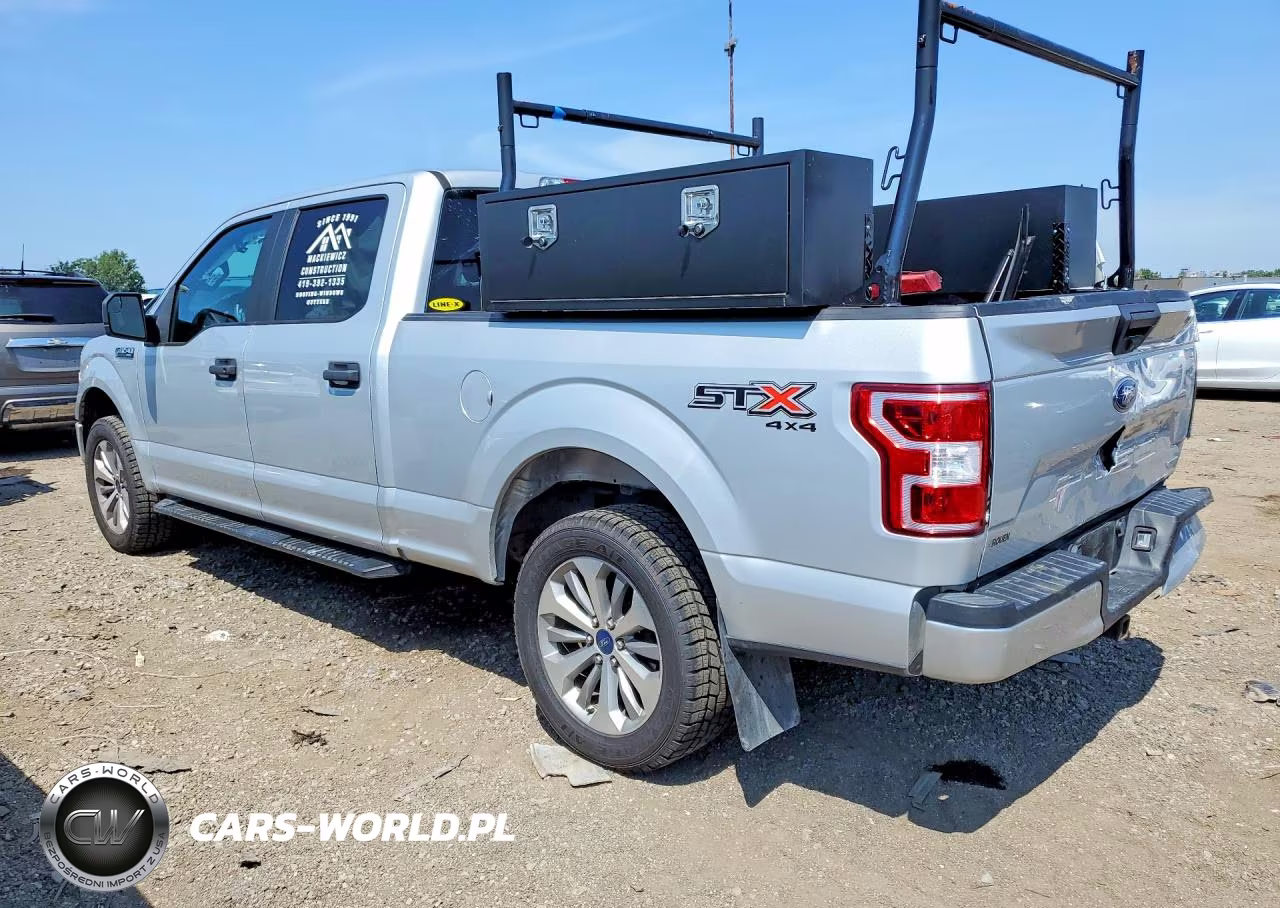 2018 Ford F150 Supercrew VIN:1FTFW1EG1JKE07156 - 2