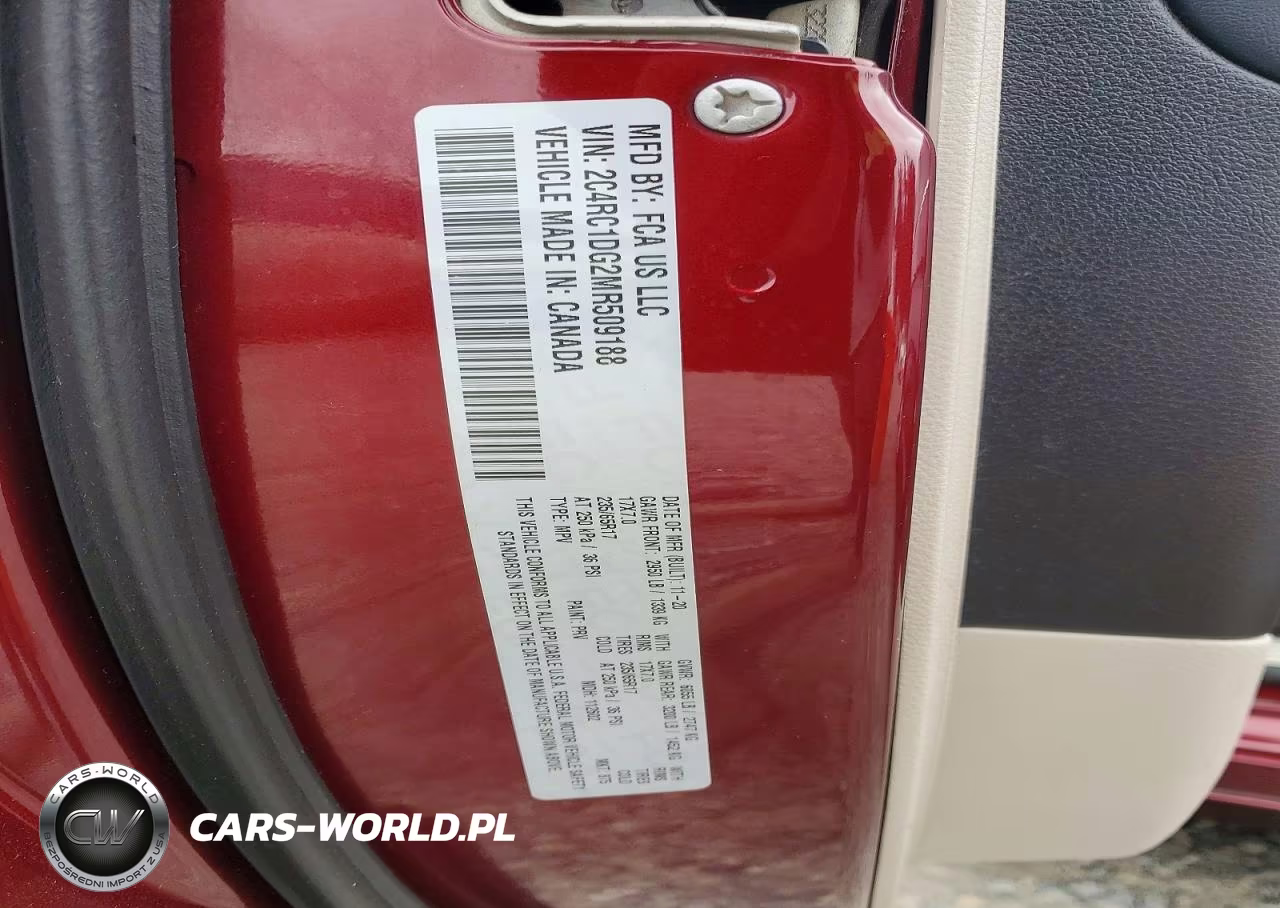 2021 Chrysler Voyager Lxi VIN:2C4RC1DG2MR509188 - 13