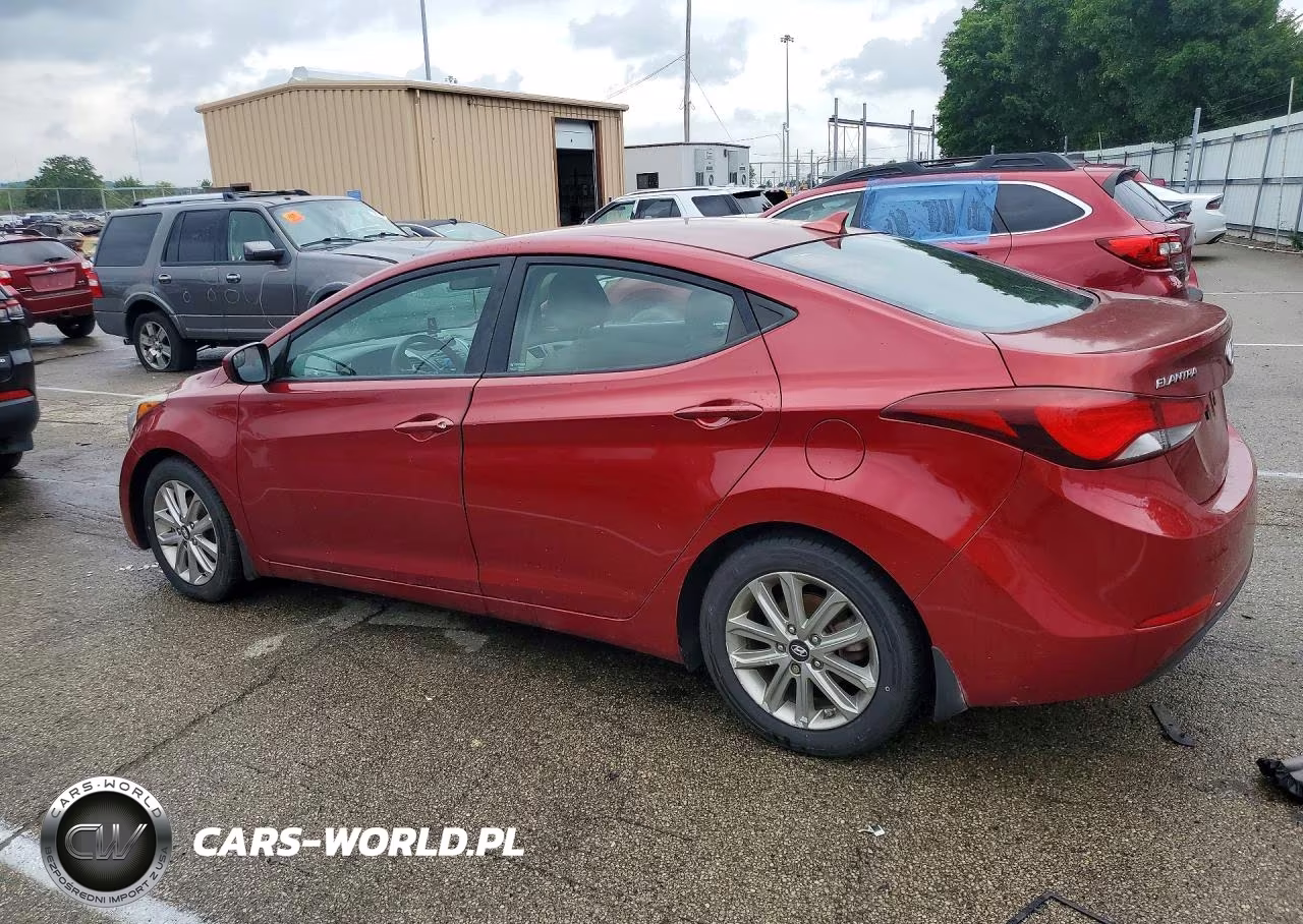 2015 Hyundai Elantra Se VIN:5NPDH4AE0FH591860 - 2