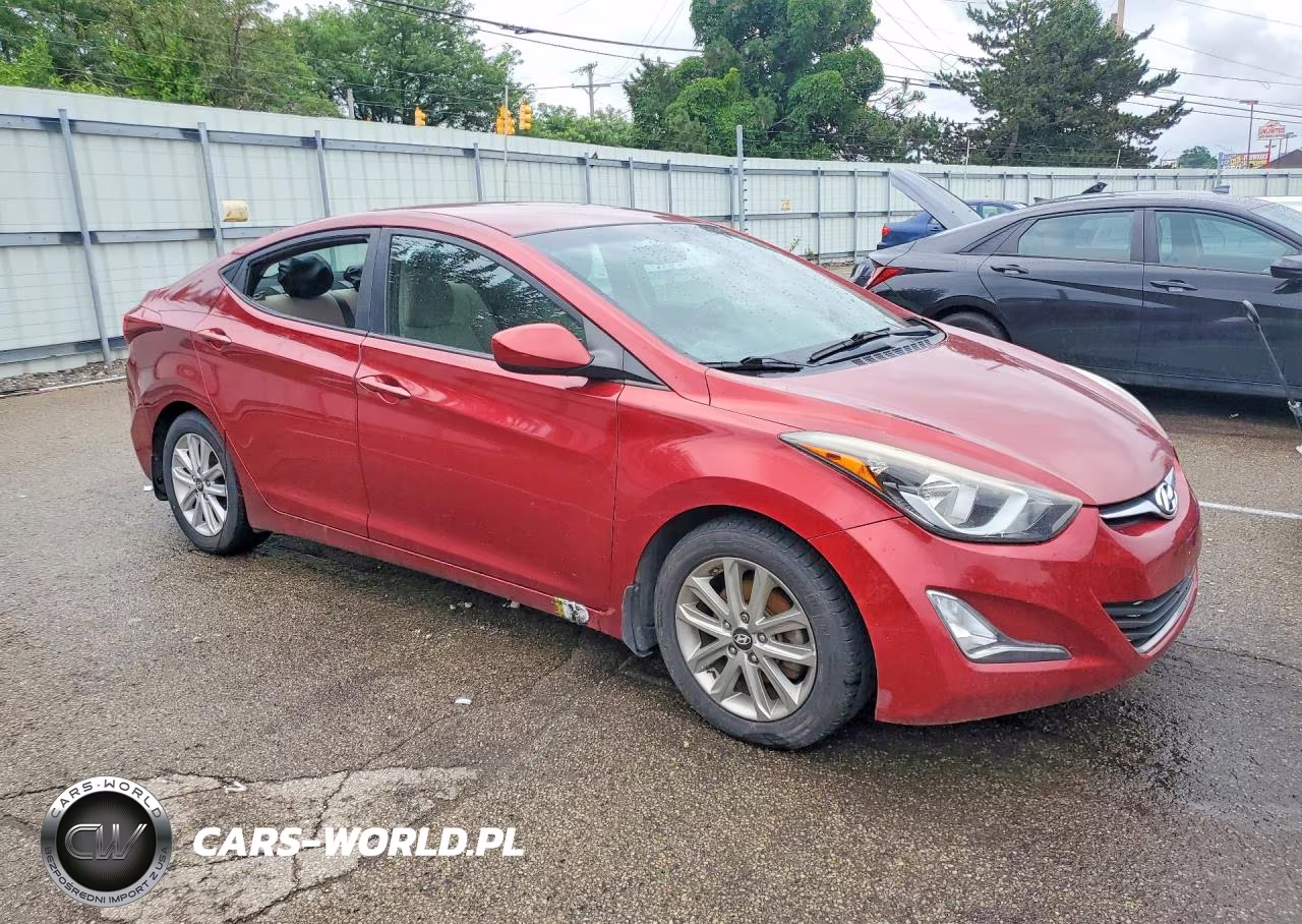 2015 Hyundai Elantra Se VIN:5NPDH4AE0FH591860 - 4