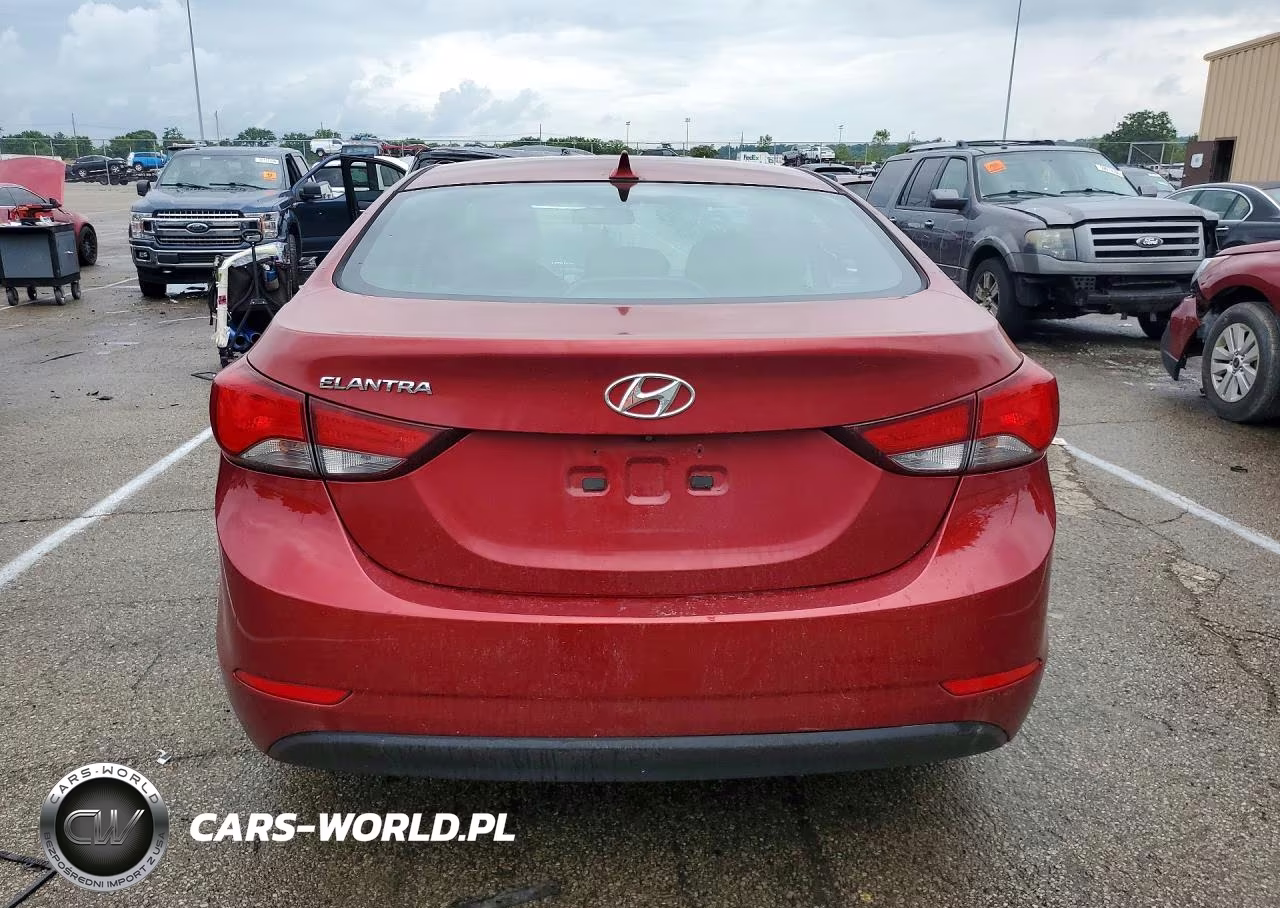 2015 Hyundai Elantra Se VIN:5NPDH4AE0FH591860 - 6