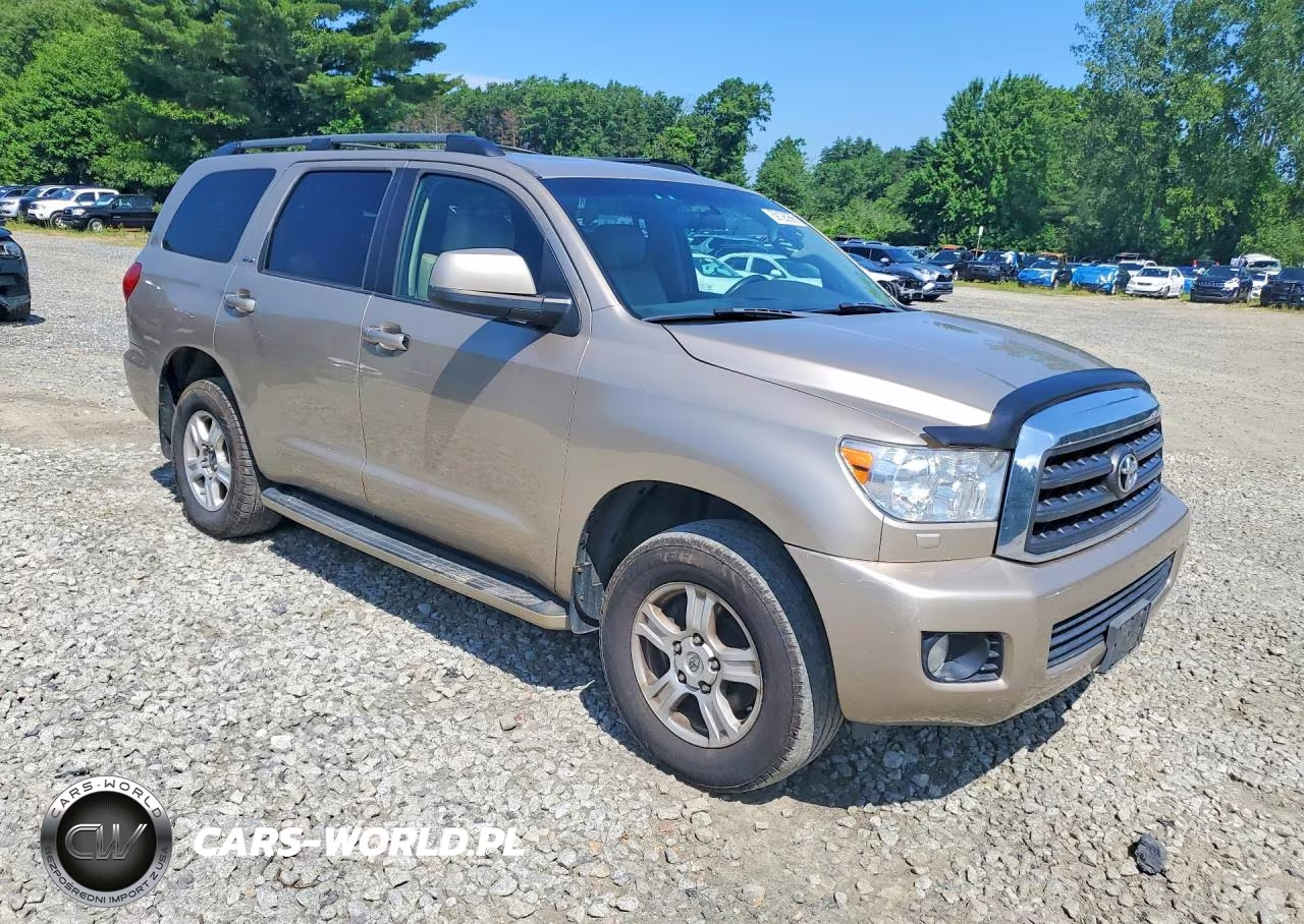 2008 Toyota Sequoia Sr5 VIN:5TDBY64A98S010686 - 4