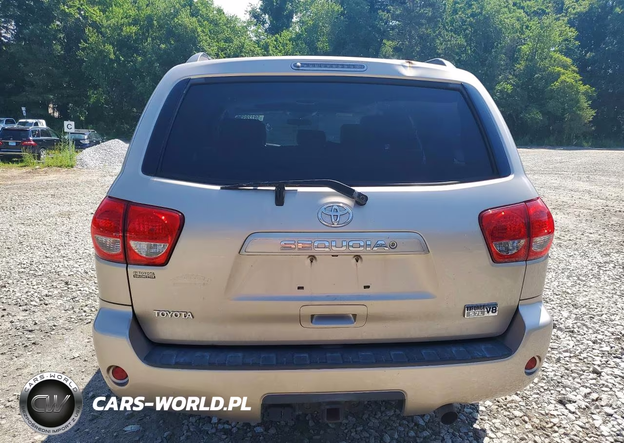2008 Toyota Sequoia Sr5 VIN:5TDBY64A98S010686 - 6