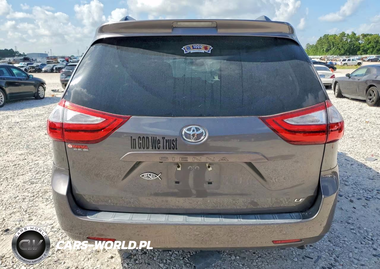 2017 Toyota Sienna Le VIN:5TDKZ3DC1HS783438 - 6