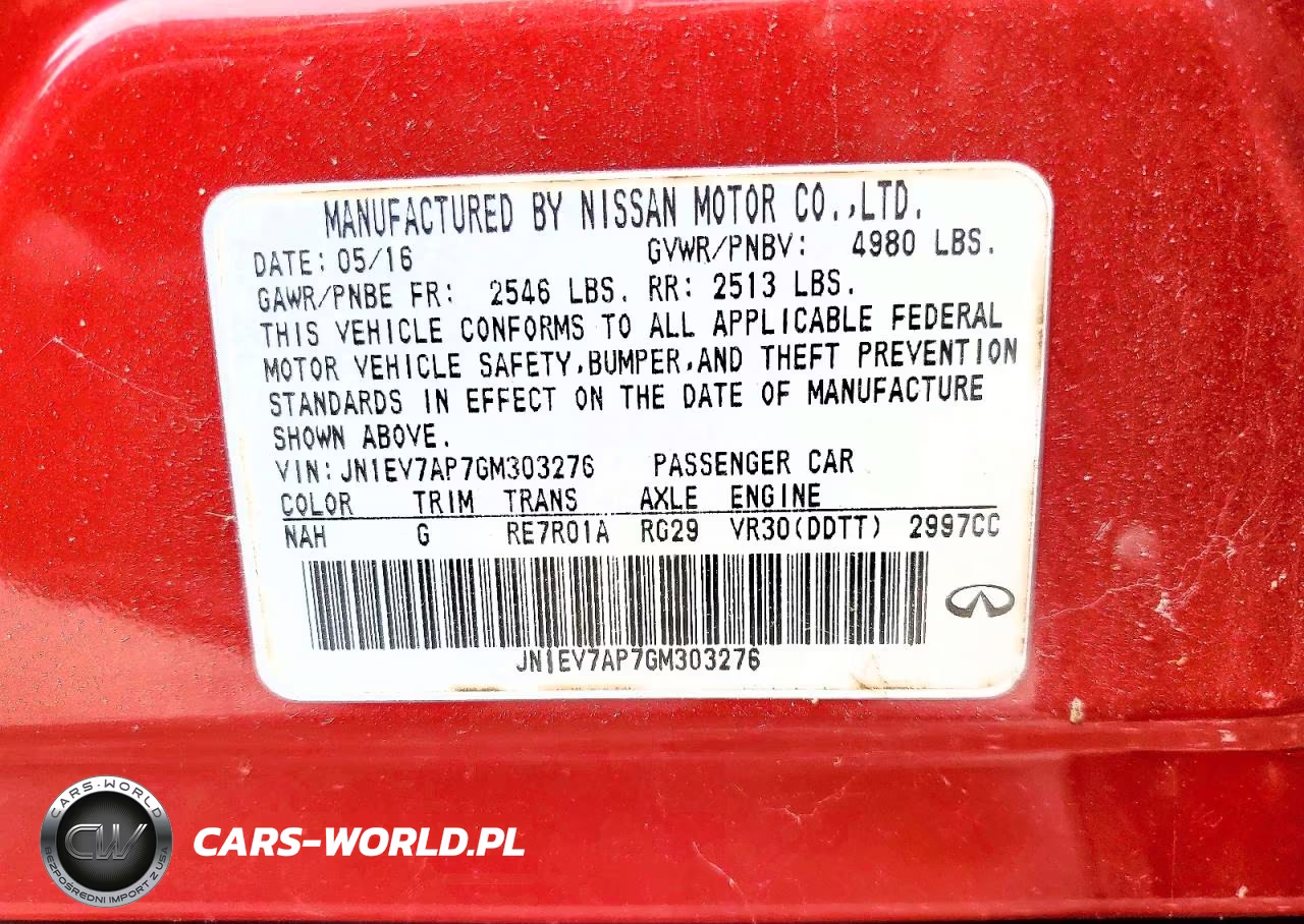 2016 Infiniti Q50 Premium VIN:JN1EV7AP7GM303276 - 12