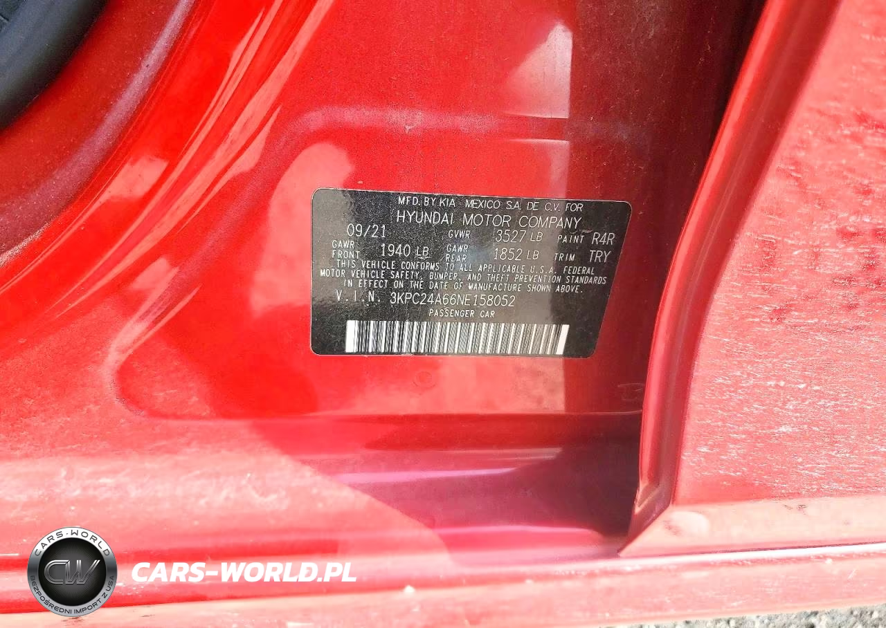 2022 Hyundai Accent-L VIN:3KPC24A66NE158052 - 12