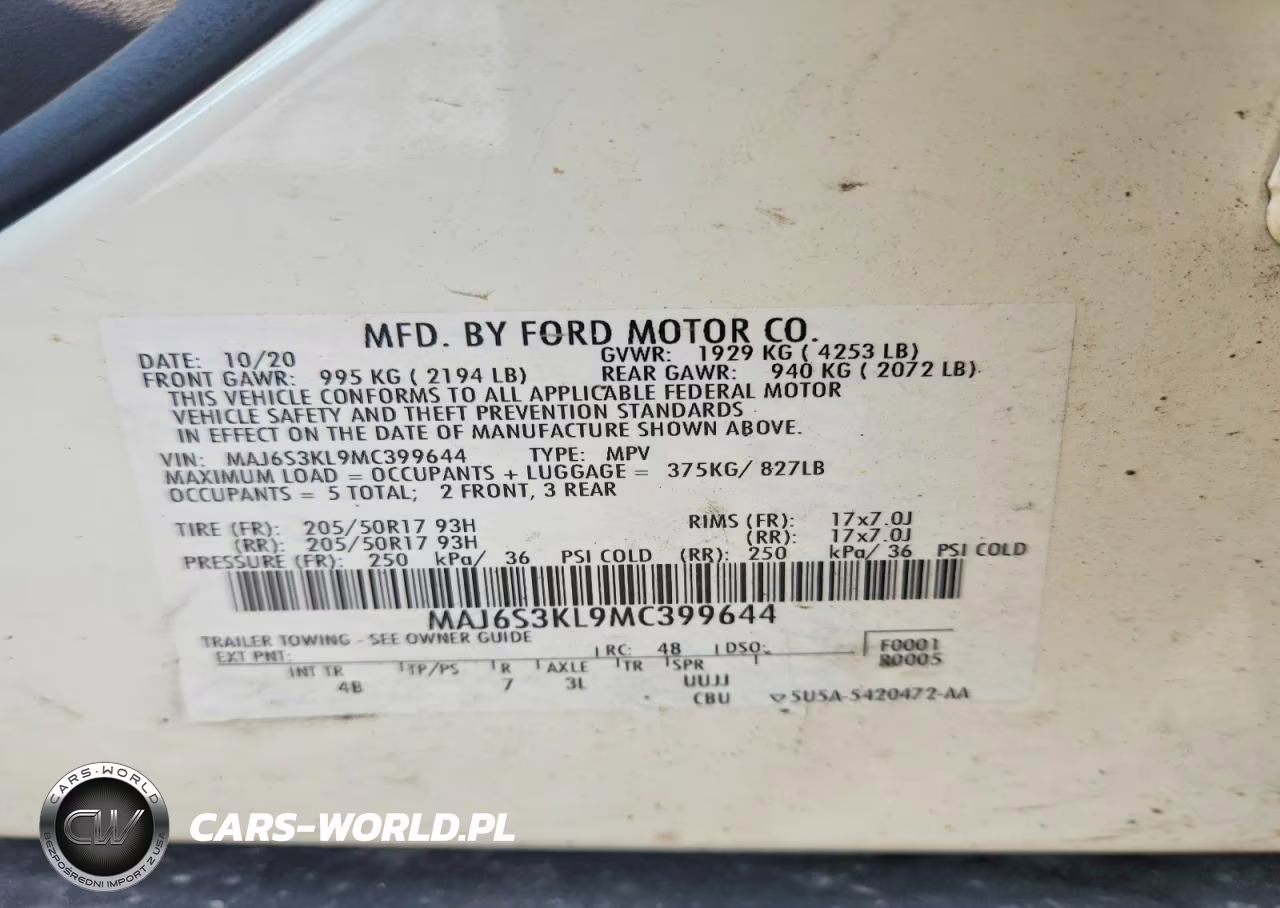 2021 Ford Ecosport Titanium VIN:MAJ6S3KL9MC399644 - 14