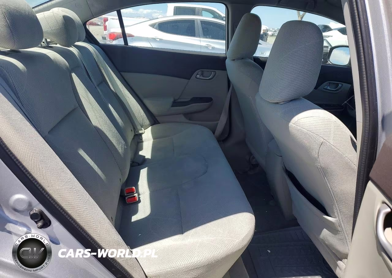 2012 Honda Civic Lx VIN:2HGFB2F56CH610246 - 10