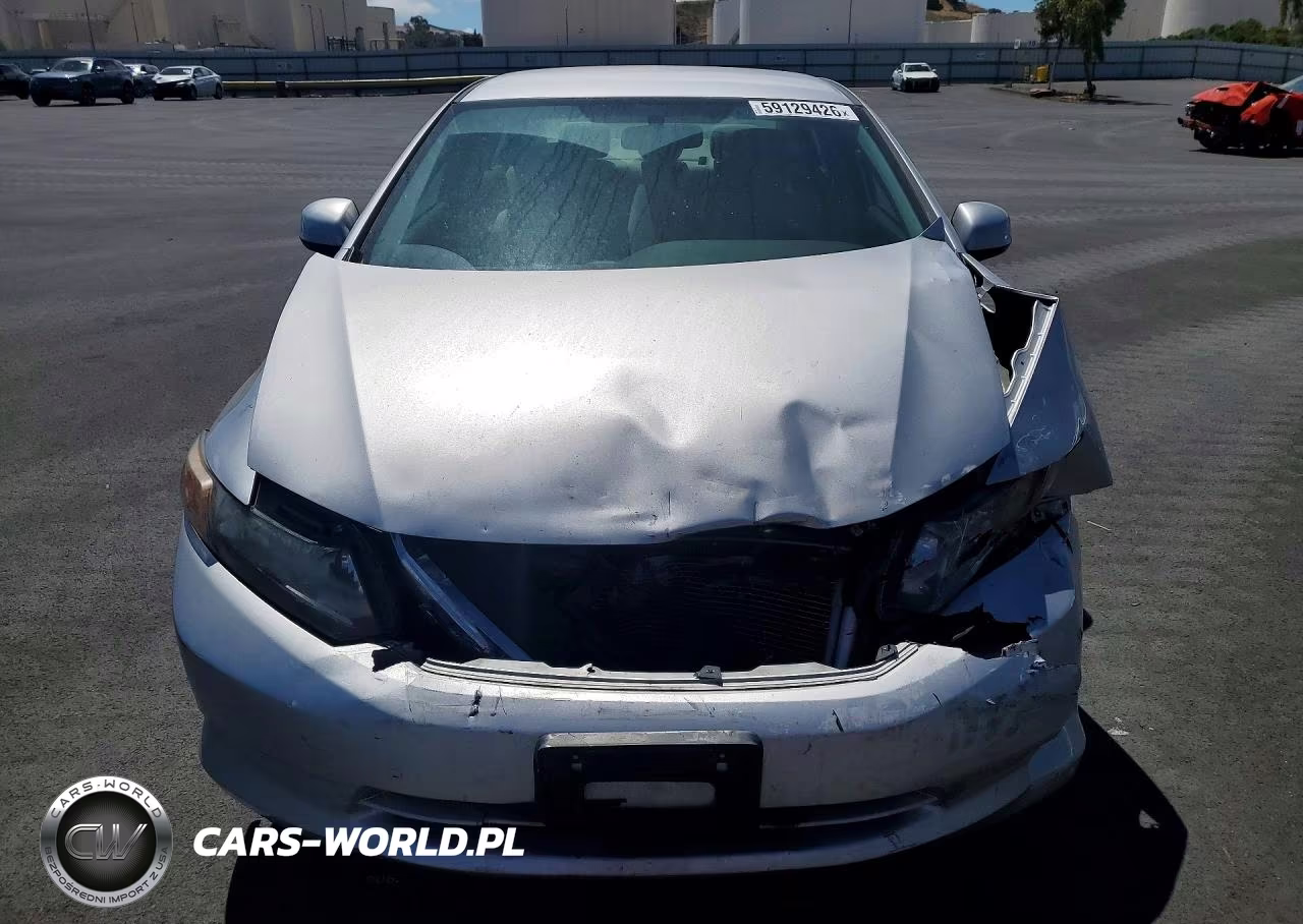 2012 Honda Civic Lx VIN:2HGFB2F56CH610246 - 5