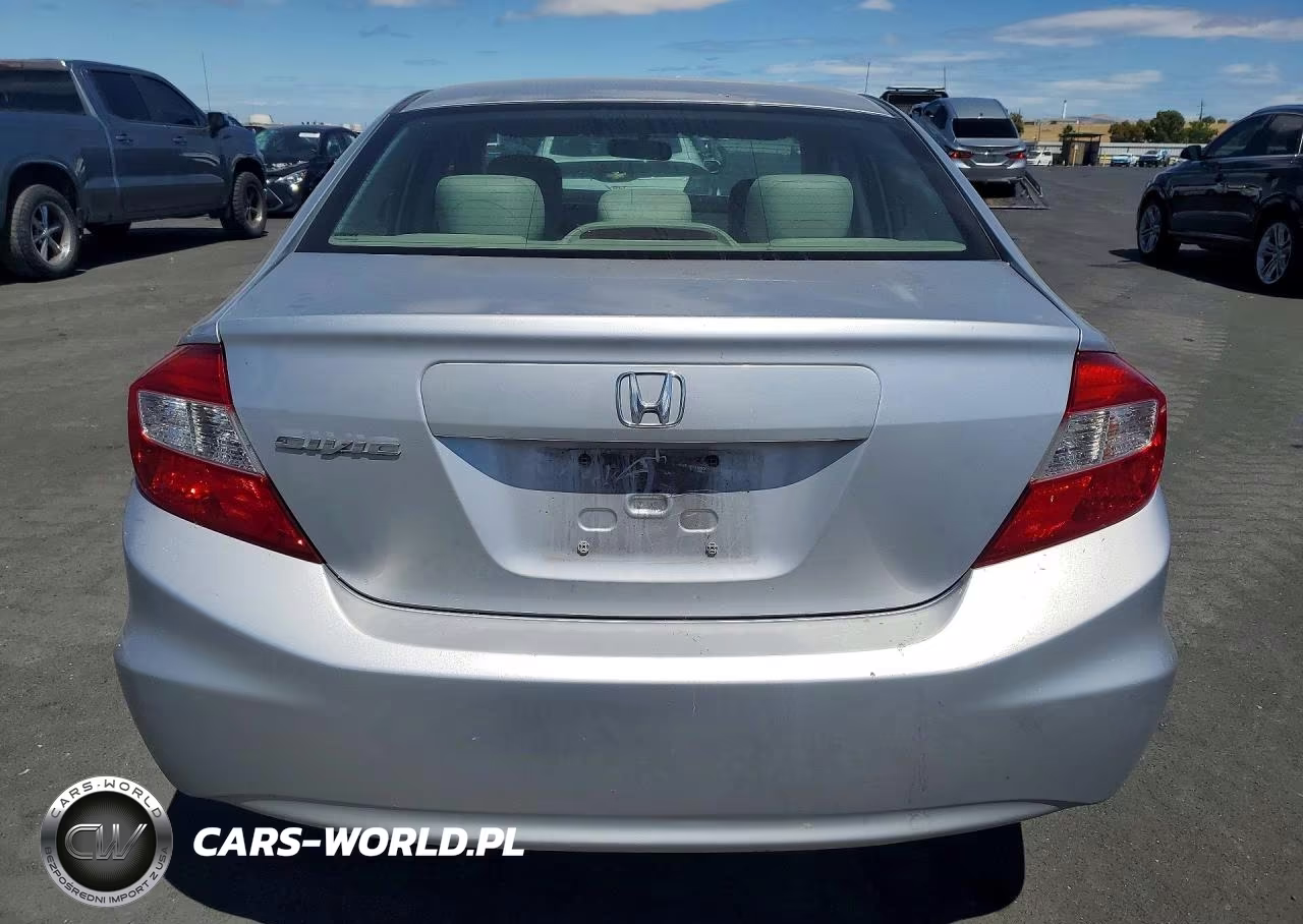 2012 Honda Civic Lx VIN:2HGFB2F56CH610246 - 6