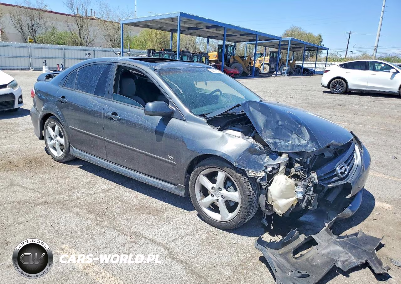 2005 Mazda 6 S VIN:1YVHP84D555M77411 - 4