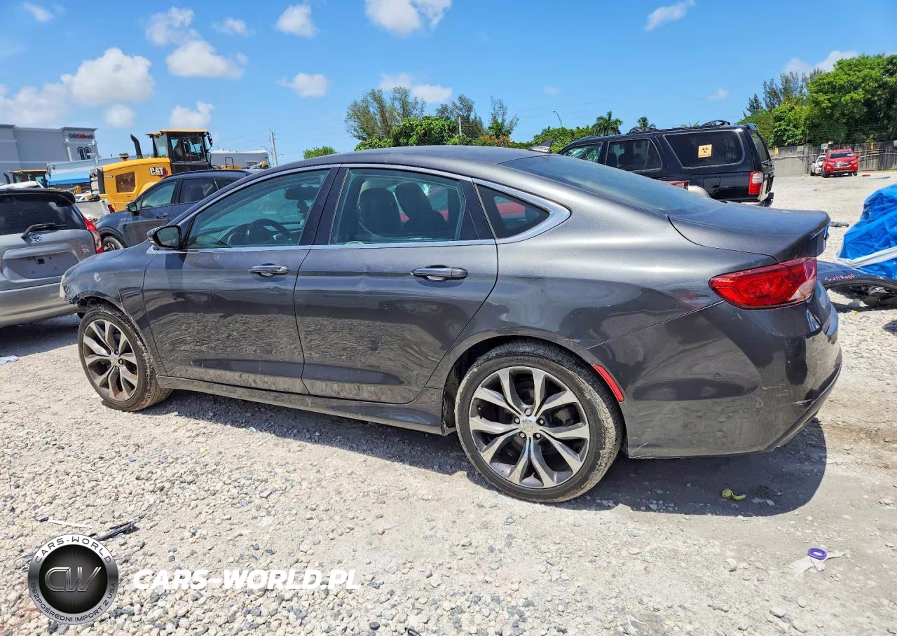 2015 CHRYSLER 200 C VIN:1C3CCCCG8FN520073 - 2