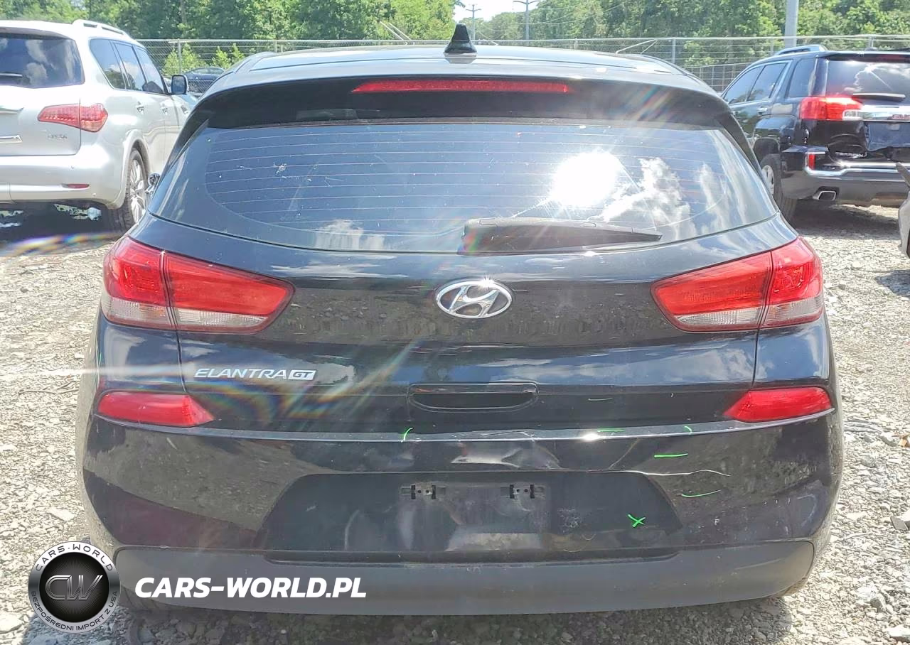 2018 Hyundai Elantra Gt Base VIN:KMHH35LE1JU071583 - 6