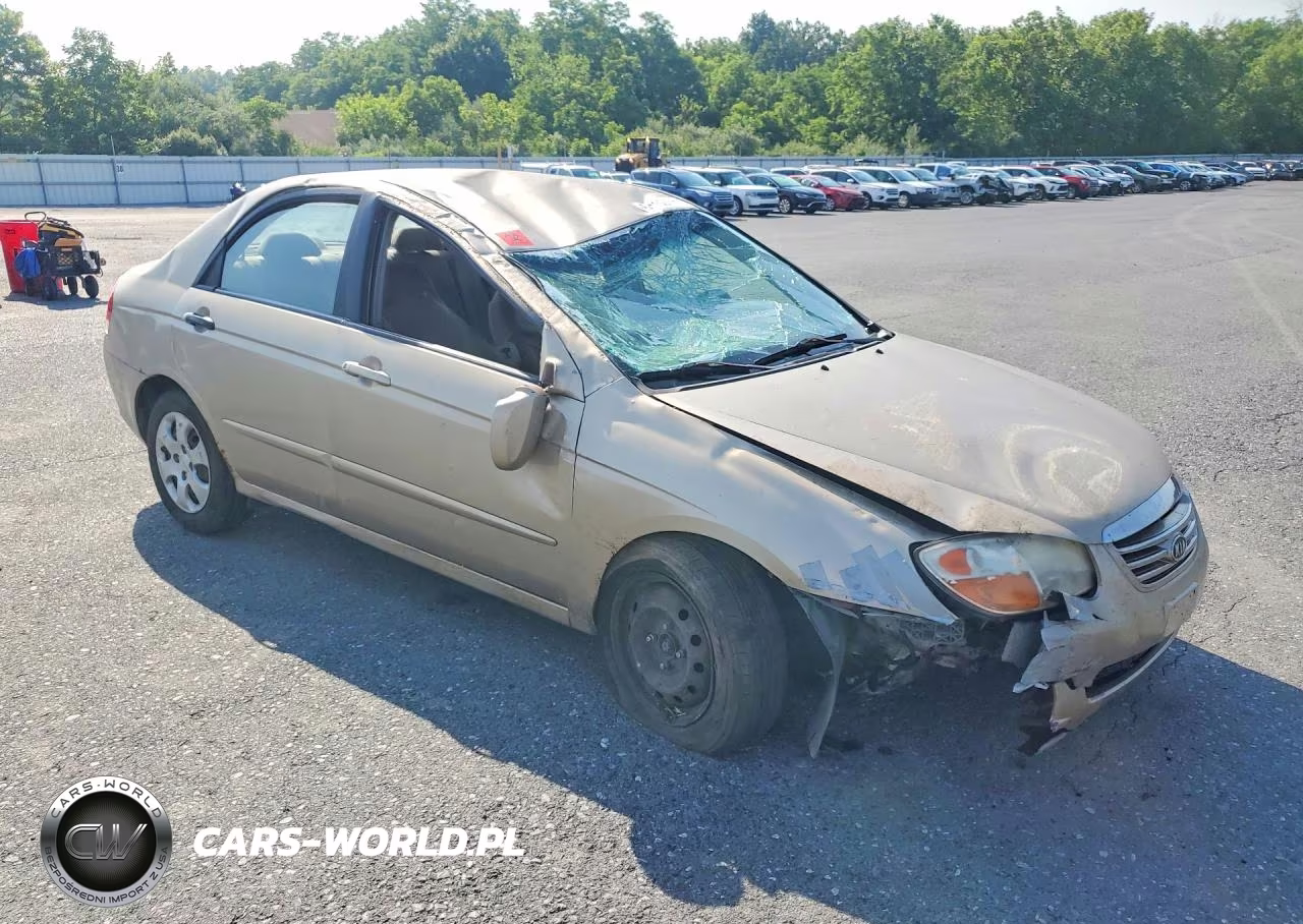 2007 Kia Spectra Lx VIN:KNAFE121775401725 - 4