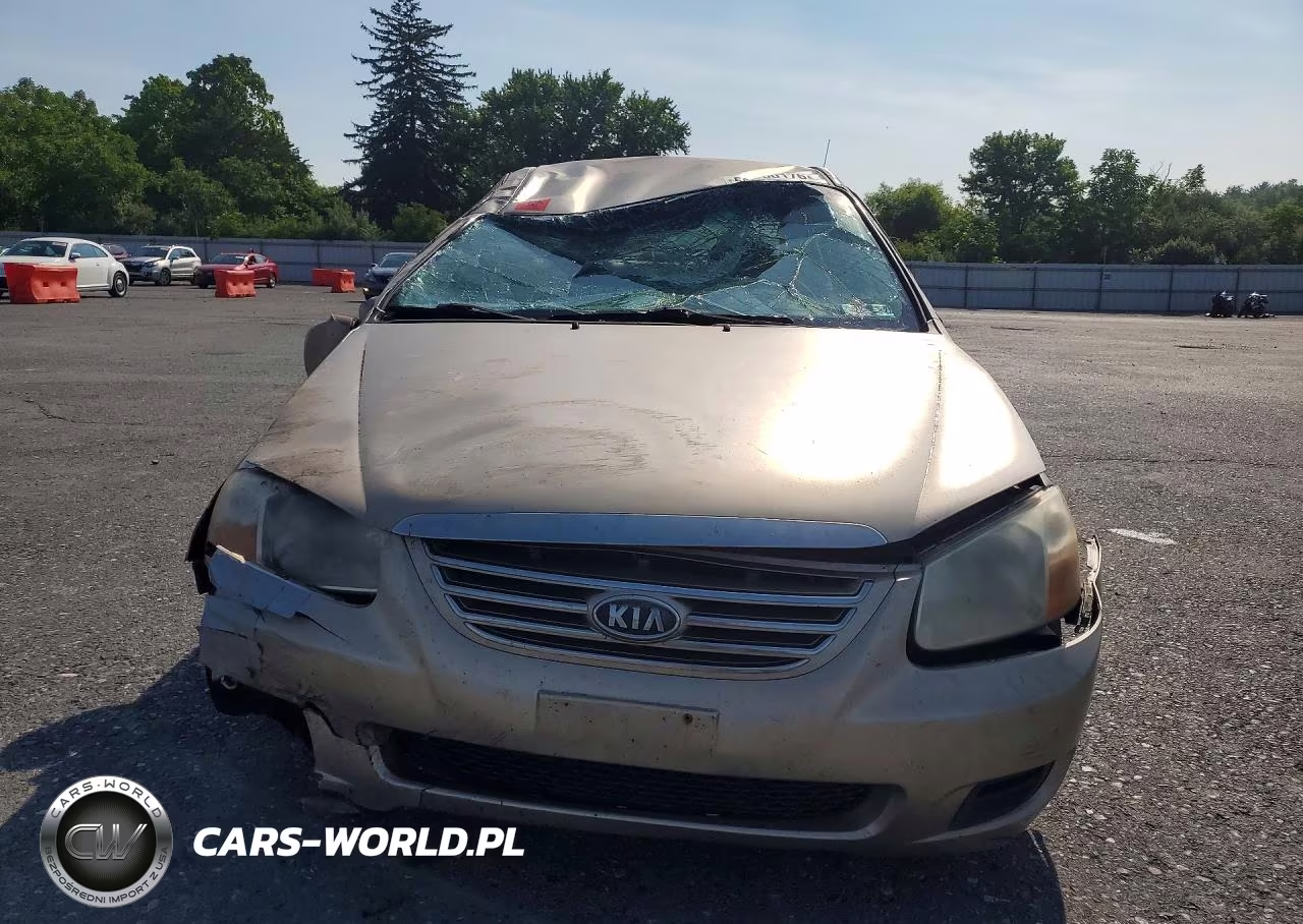 2007 Kia Spectra Lx VIN:KNAFE121775401725 - 5