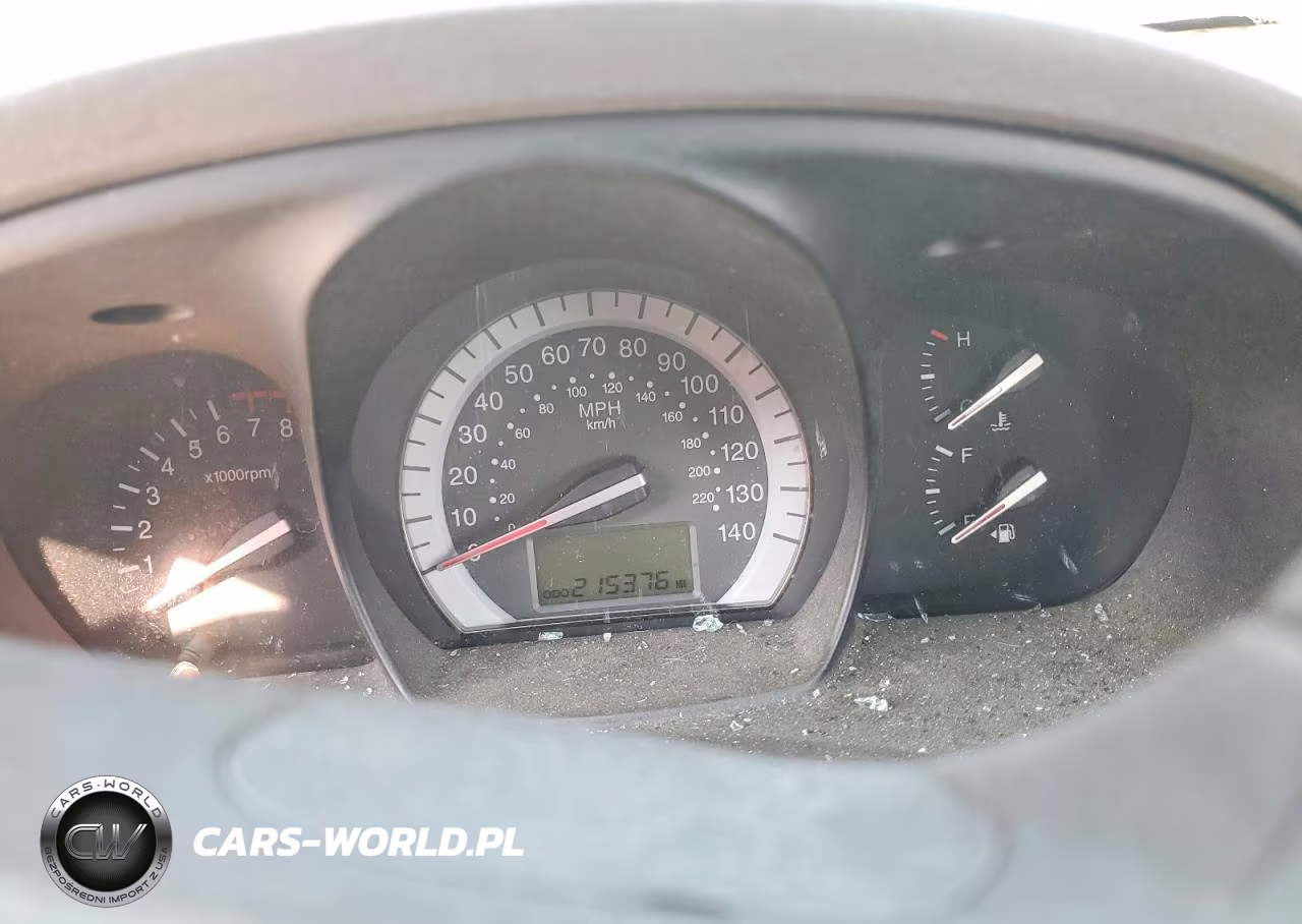 2007 Kia Spectra Lx VIN:KNAFE121775401725 - 9